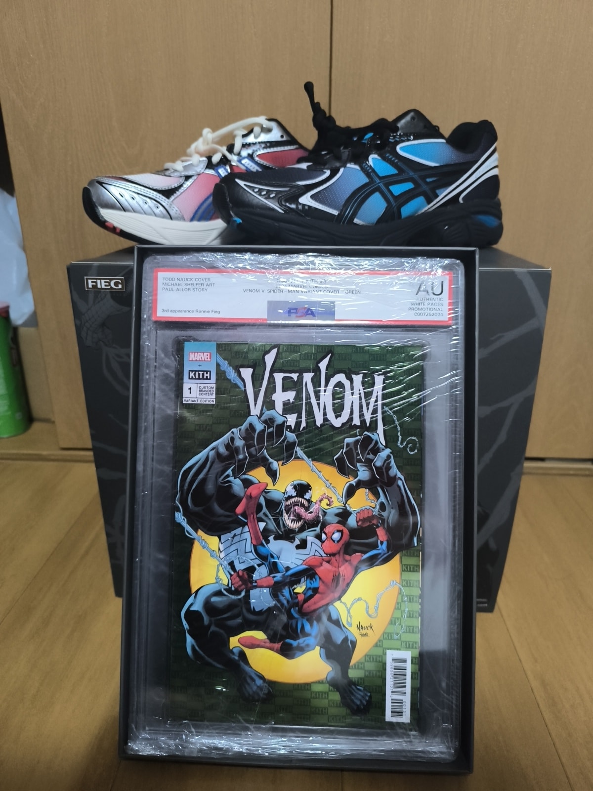 KITH × Marvel Super Villains × Asics GT-2160 "Venom vs. Spiderman Pack"
