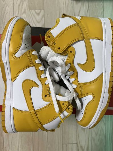 NIKE Women's DUNK HIGH "DARK SULFUR"