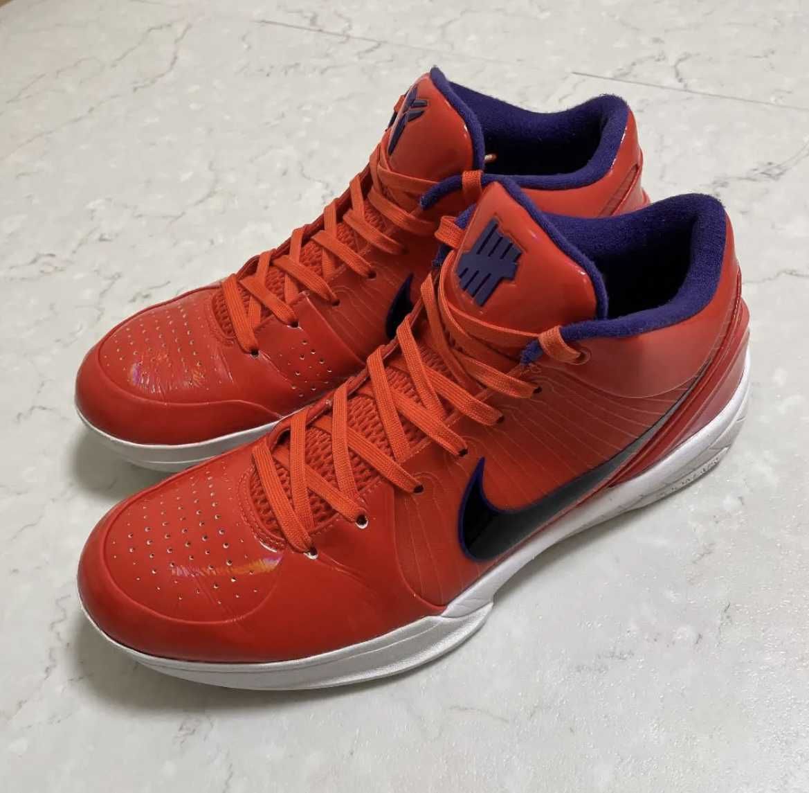 UNDEFEATED × Nike Kobe 4 Protro "Team Orange"