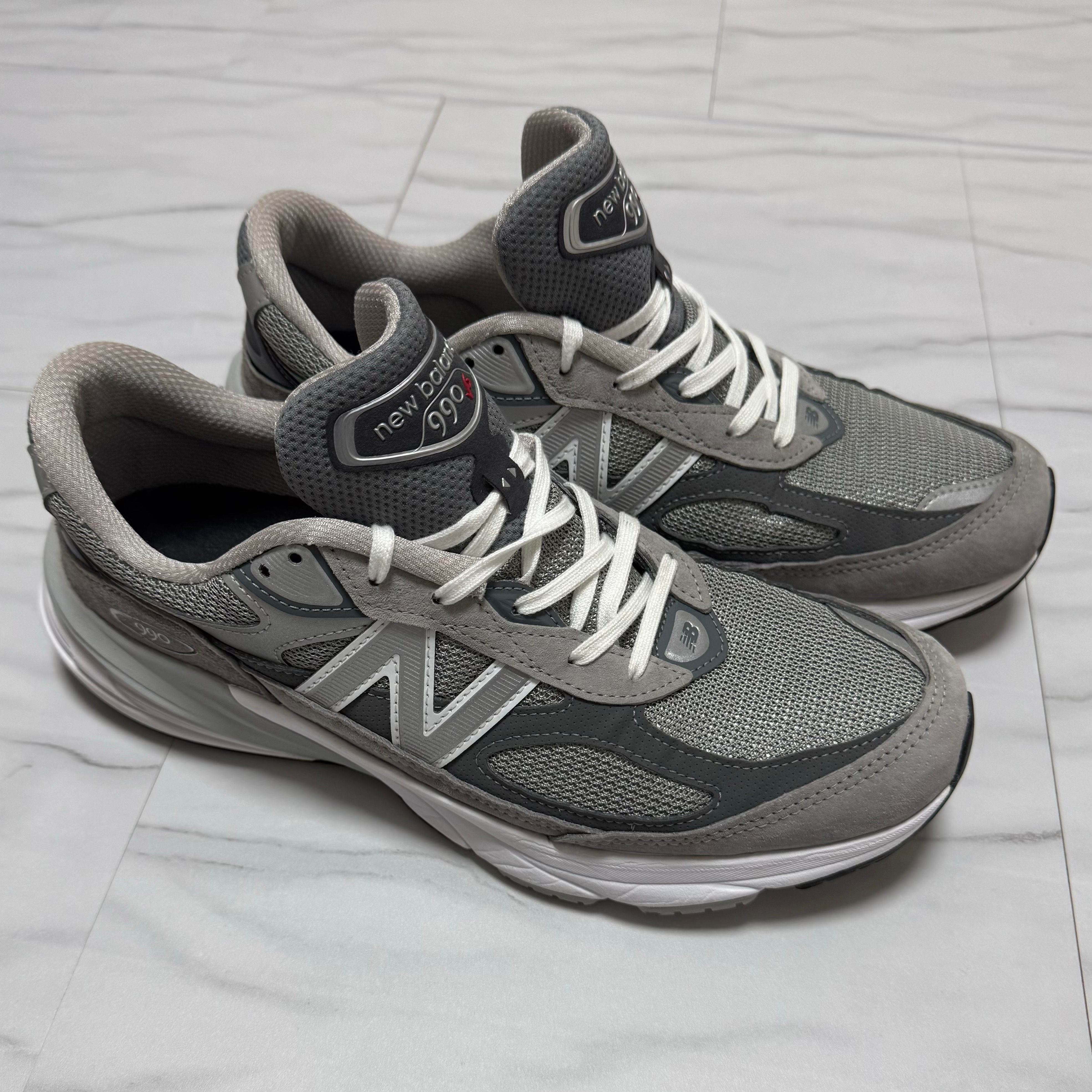 New Balance 990V6 "Gray" (Heel Logo NB)