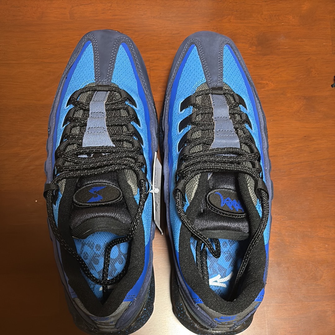 Stash × Nike Air Max 95 "Black and Harbor Blue" (2024)