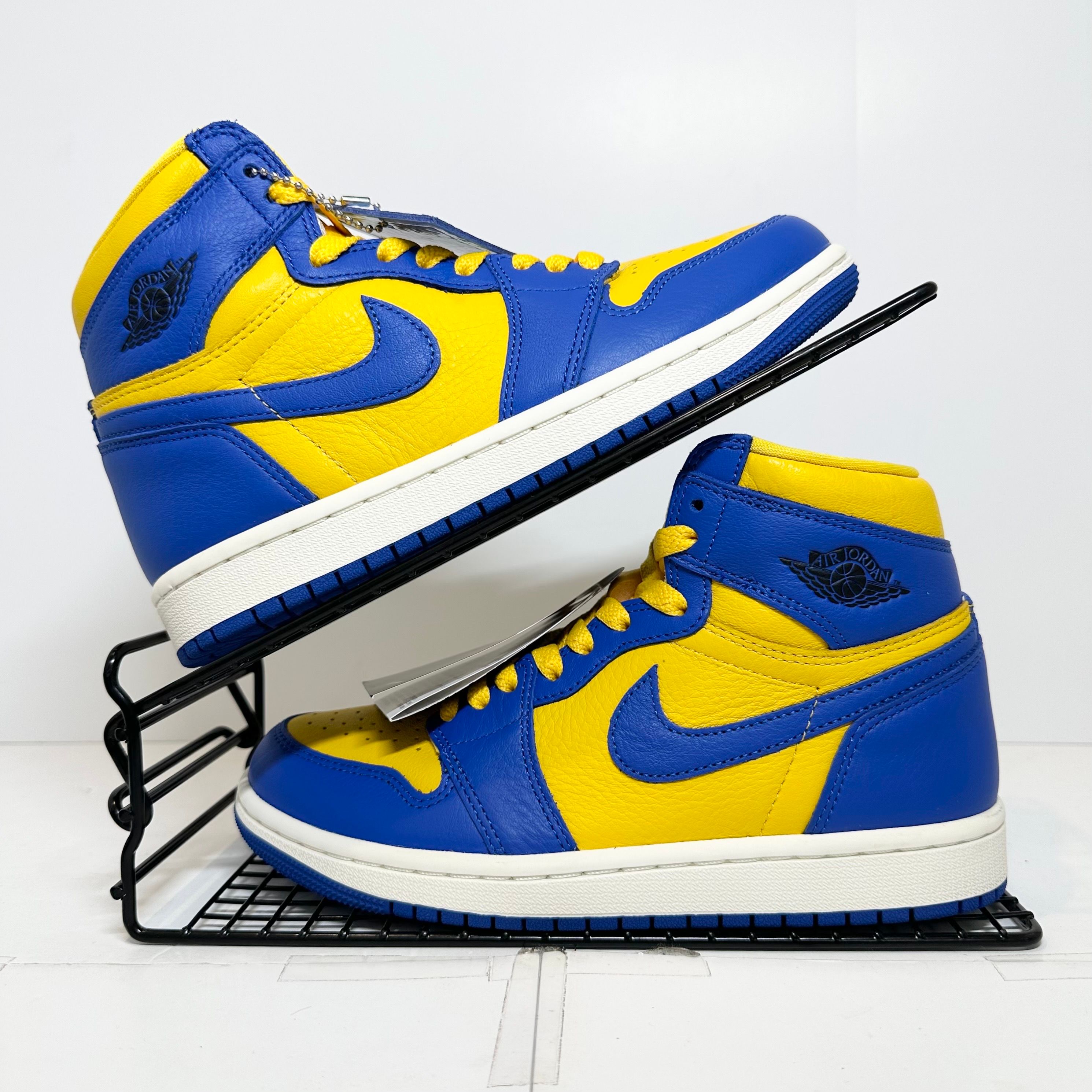 Nike Women's Air Jordan 1 High OG "Game Royal and Varsity Maize"
