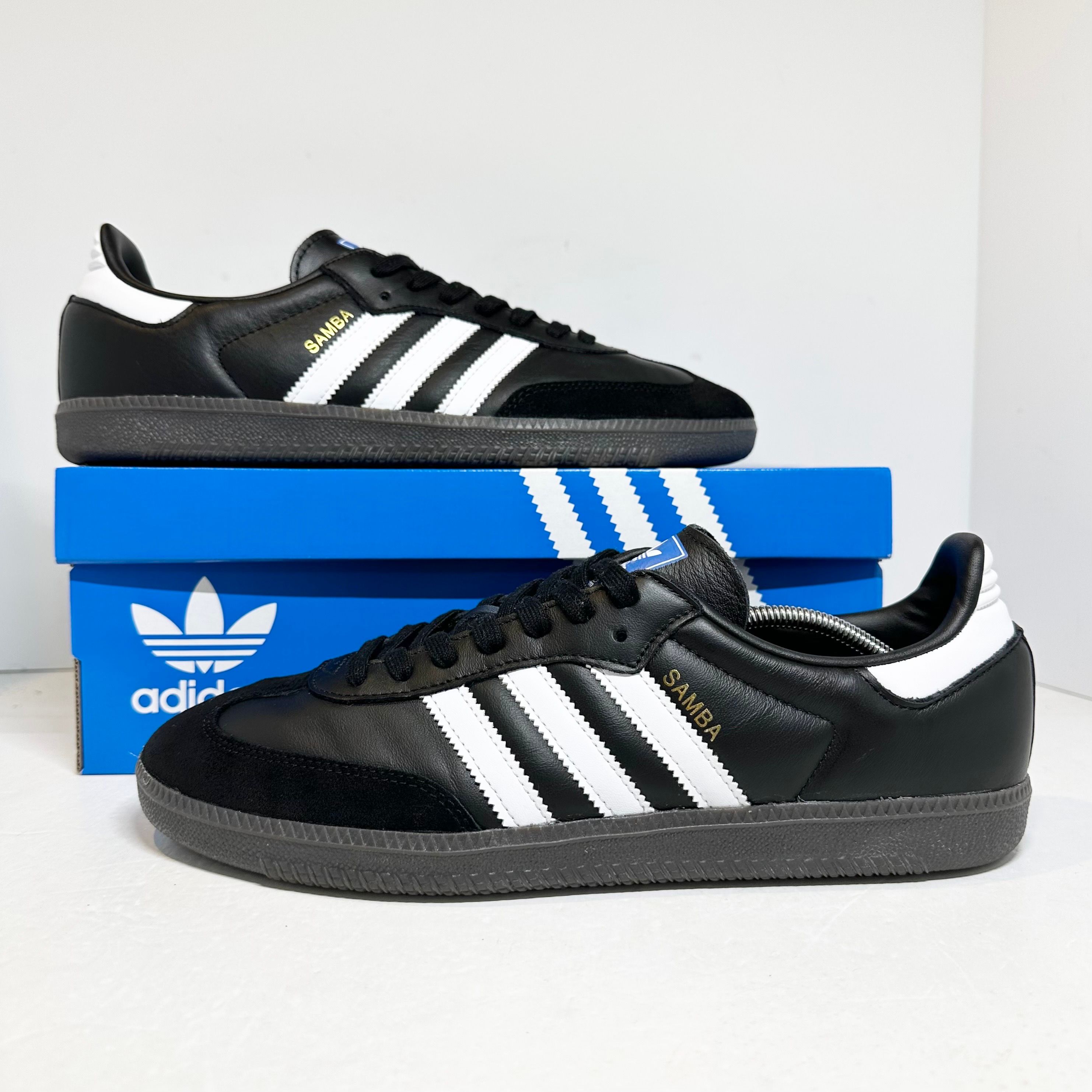 adidas Samba OG "Core Black/Cloud White/Gum"