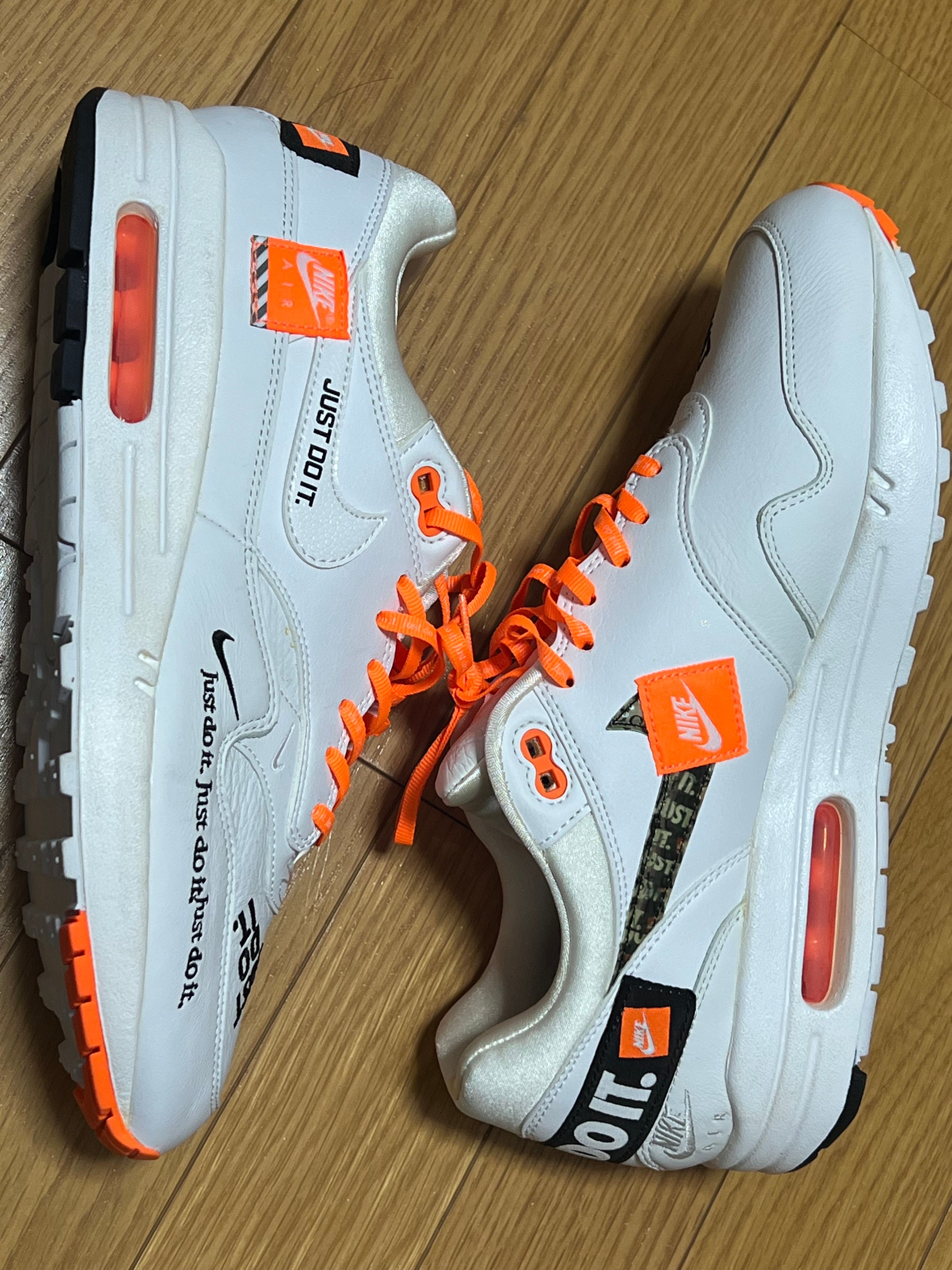 NIKE Women's AIR MAX 1 "WHITE JUST DO IT COLLECTION"