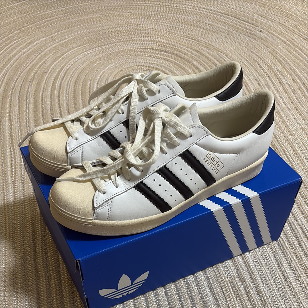 adidas Superstar Vintage "Core White/Core Black/Cream White"