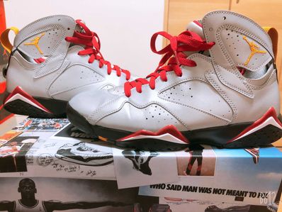NIKE AIR JORDAN 7 REFLECTIVE CARDINAL