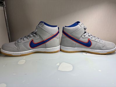 Nike SB Dunk High "Rush Blue and Team Orange/New York Mets"