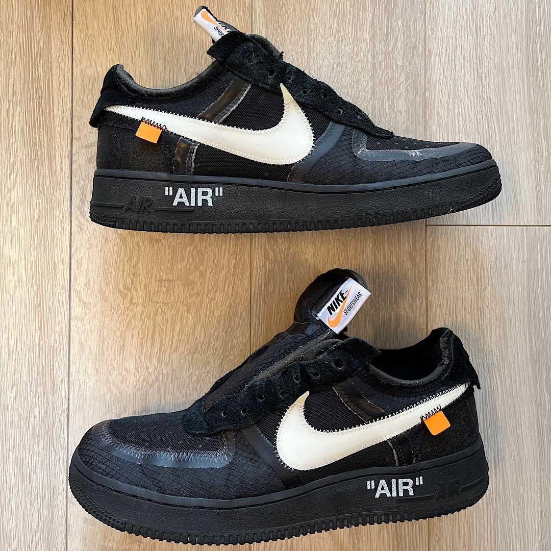 Off-White × Nike Air Force 1 Low "Black"