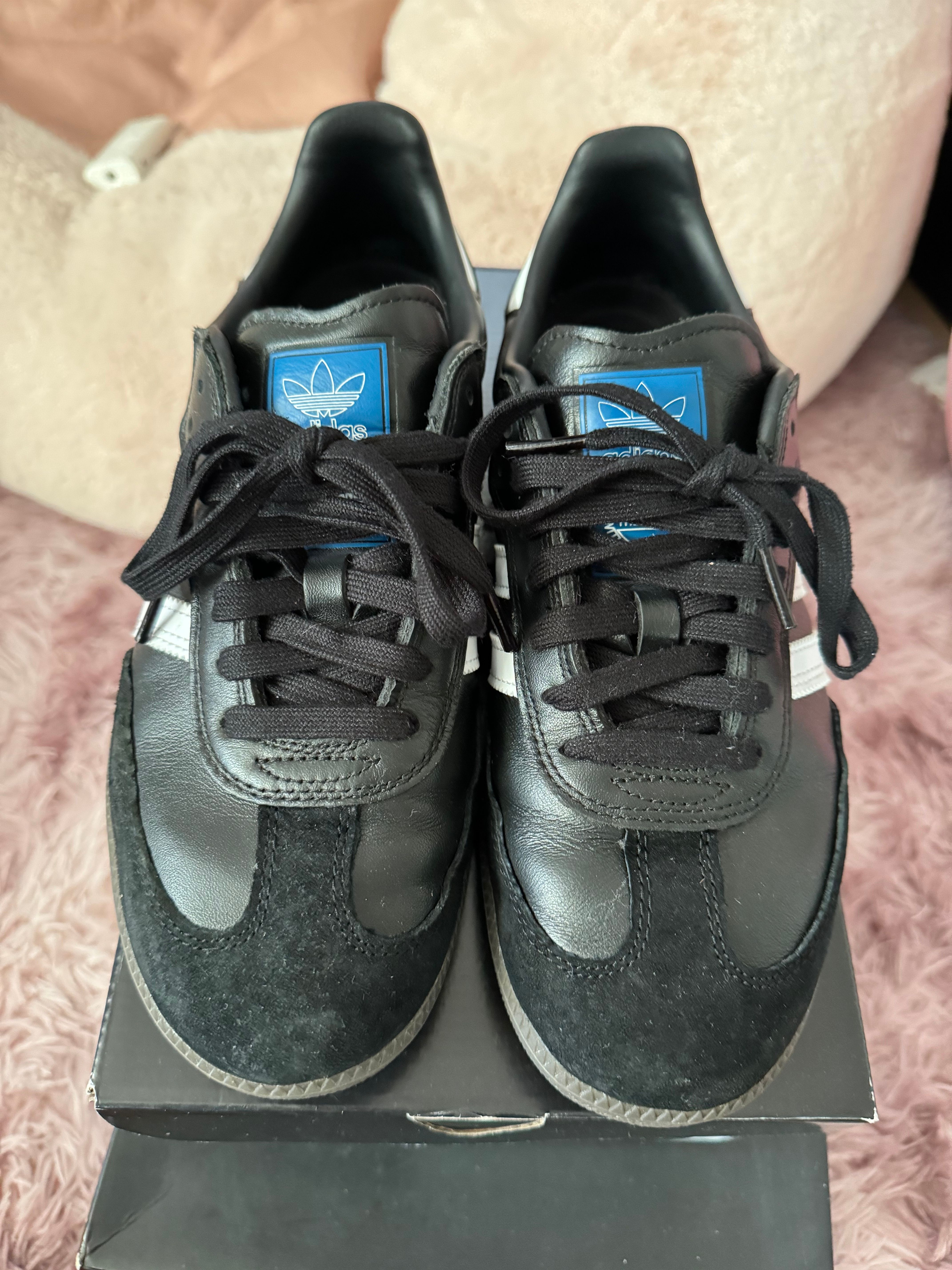 Pharrell Williams × adidas Humanrace Samba "Core Black"