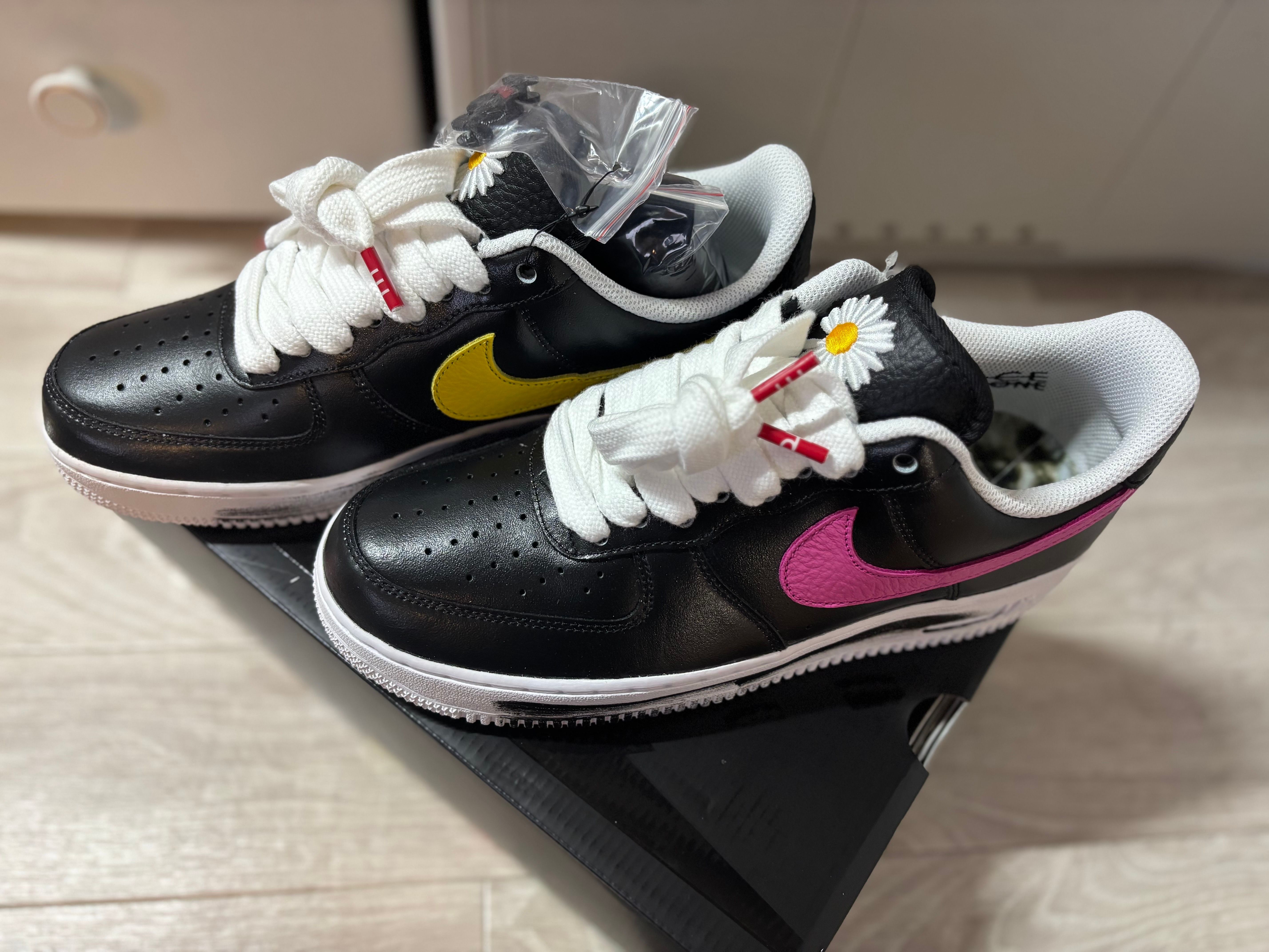 PEACEMINUSONE × Nike Air Force 1 Low '07 Para-Noise 3.0 "Black and Multi-Color" / G-DRAGON