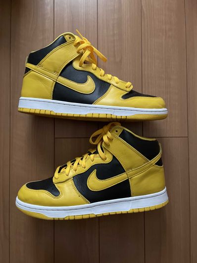 Nike Dunk High "Black/Varsity Maize"