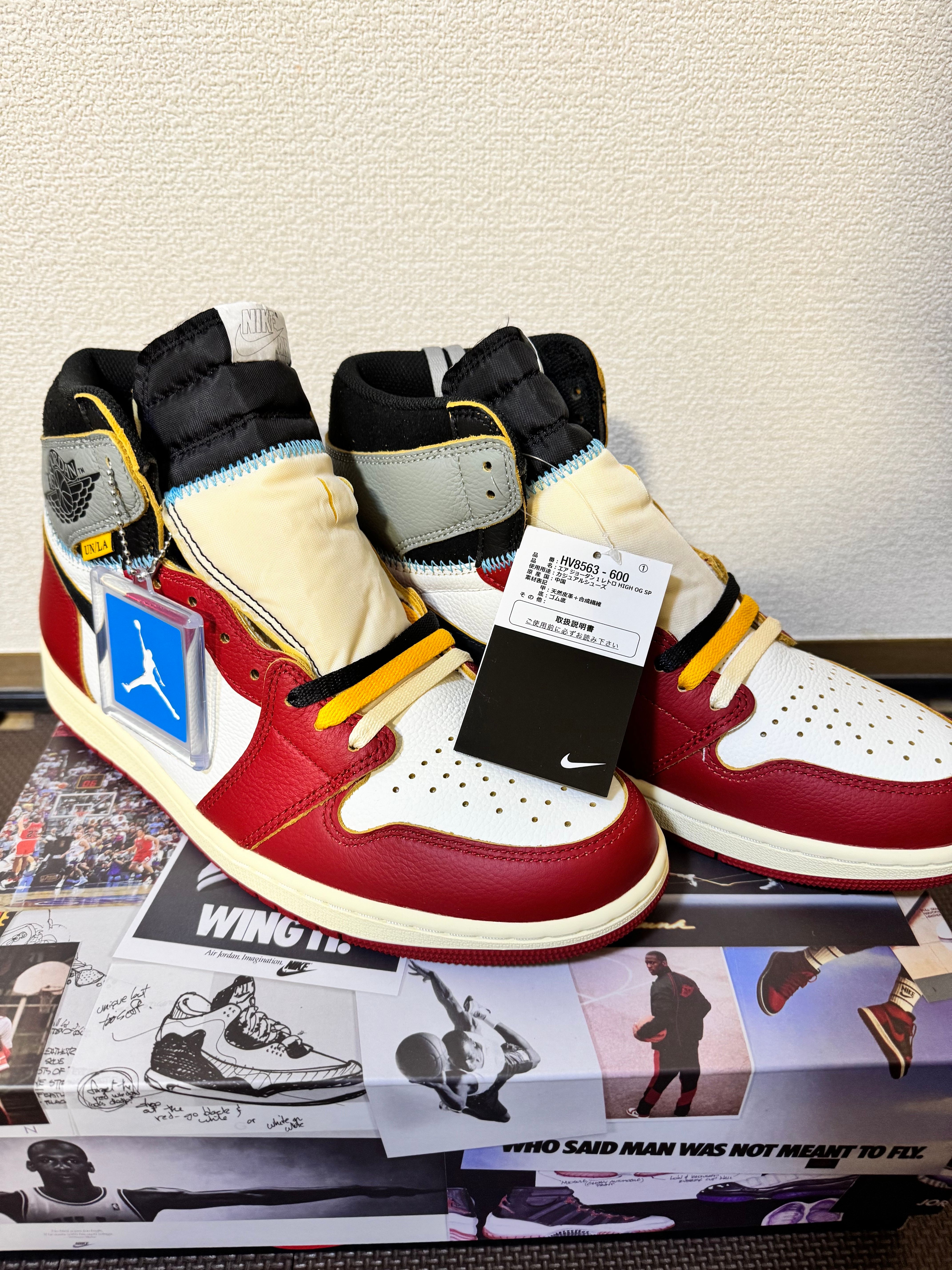 UNION × Nike Air Jordan 1 Retro High OG "Chicago/Shadow"