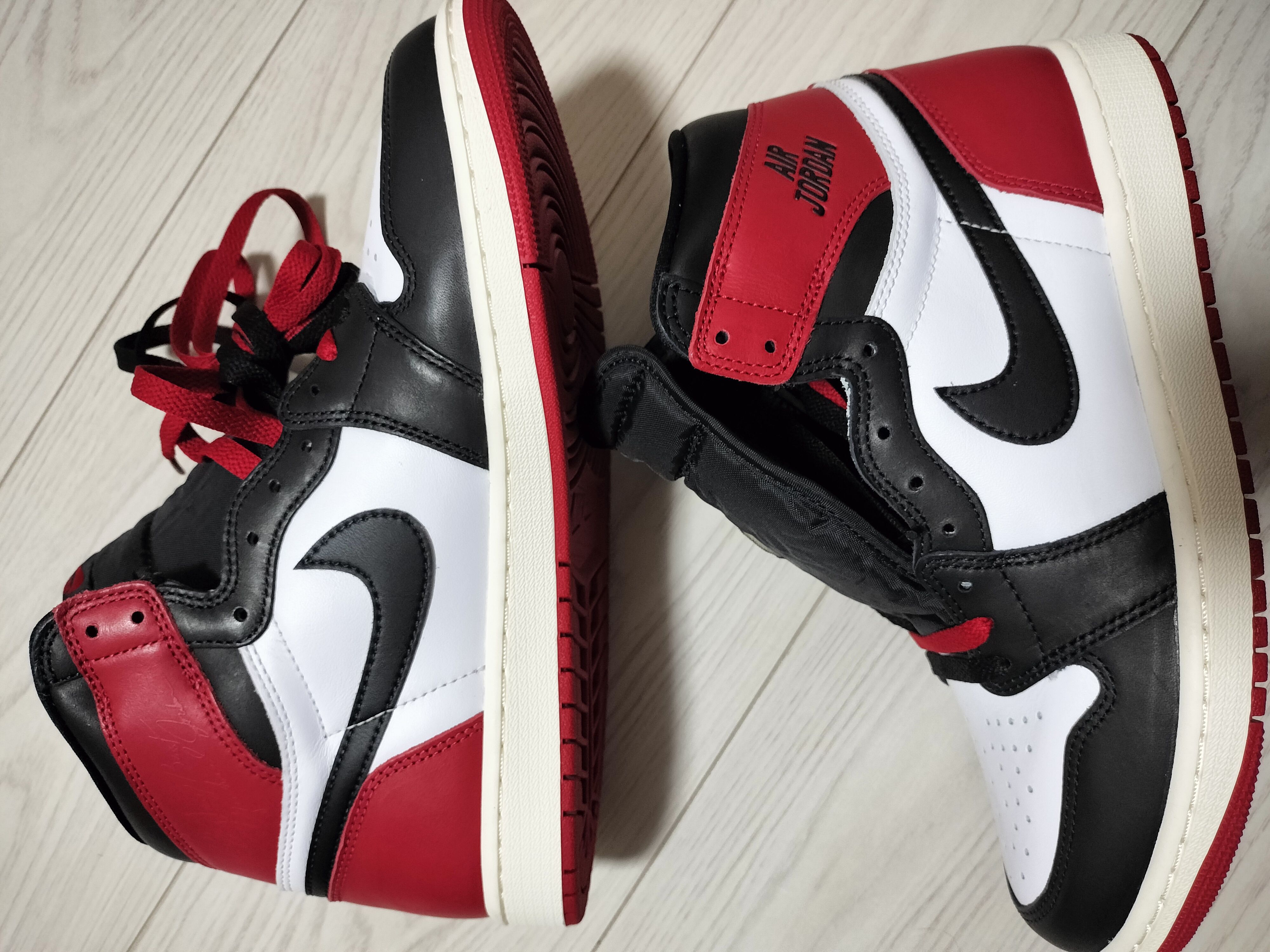 Nike Air Jordan 1 Retro High OG "Black Toe Reimagined"