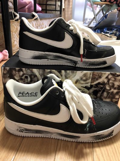 PEACEMINUSONE × Nike Air Force 1 Low Para Noise "Black" / G-DRAGON