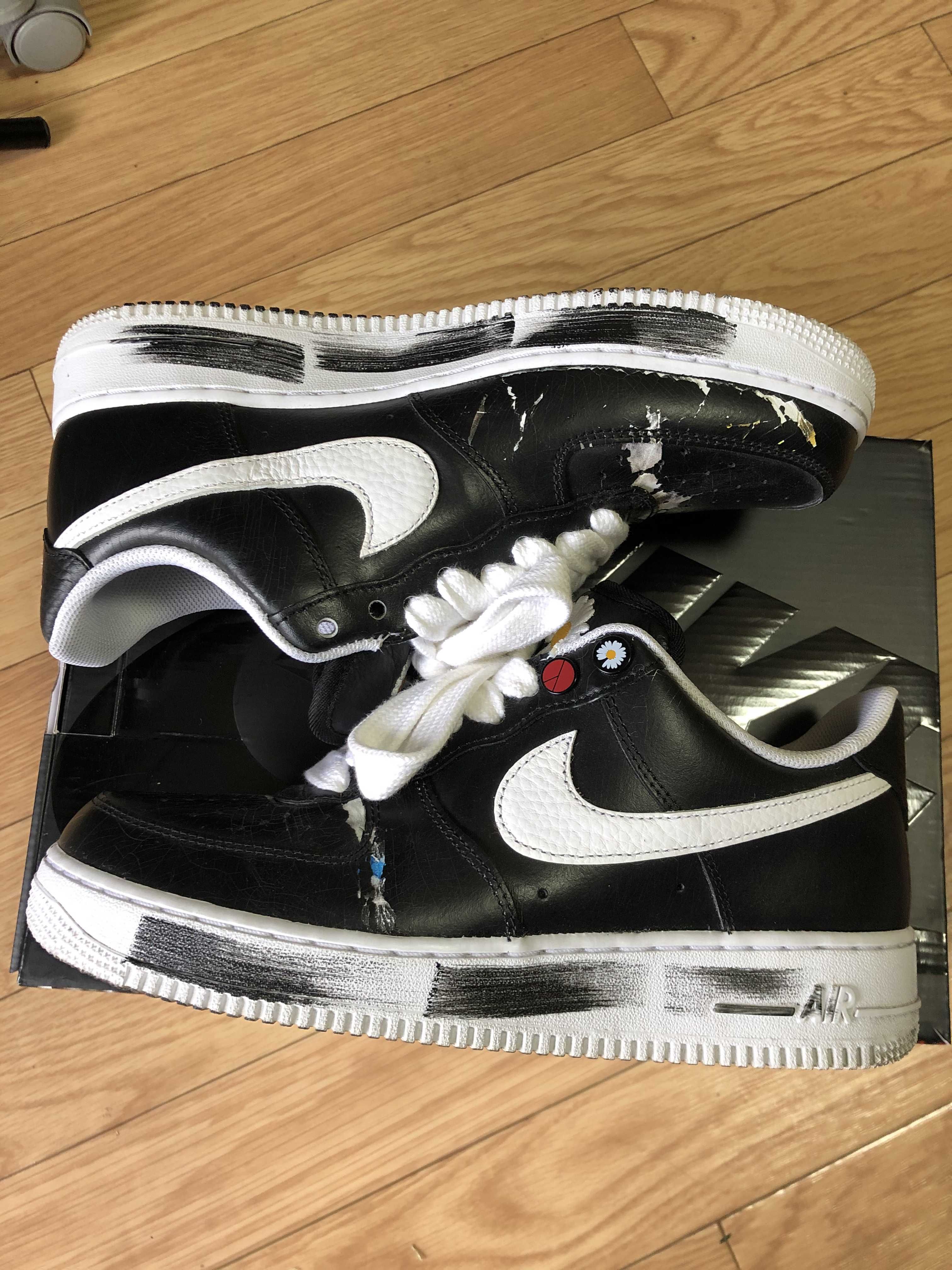 PEACEMINUSONE × Nike Air Force 1 Low Para Noise "Black" / G-DRAGON