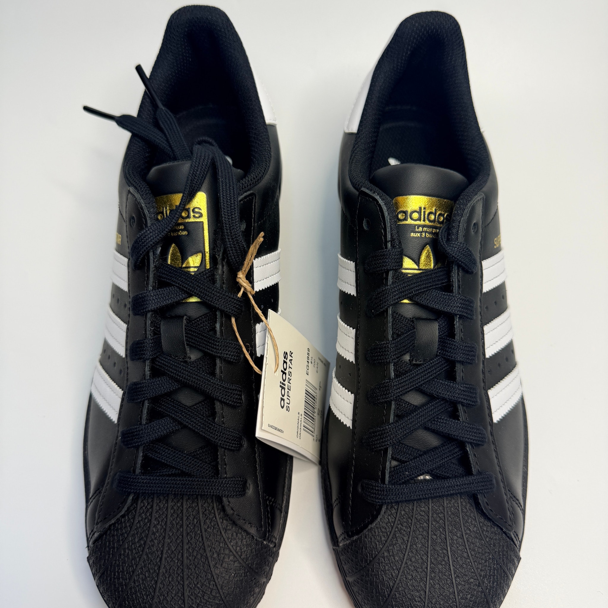 adidas Superstar "Core Black/Footwear White"