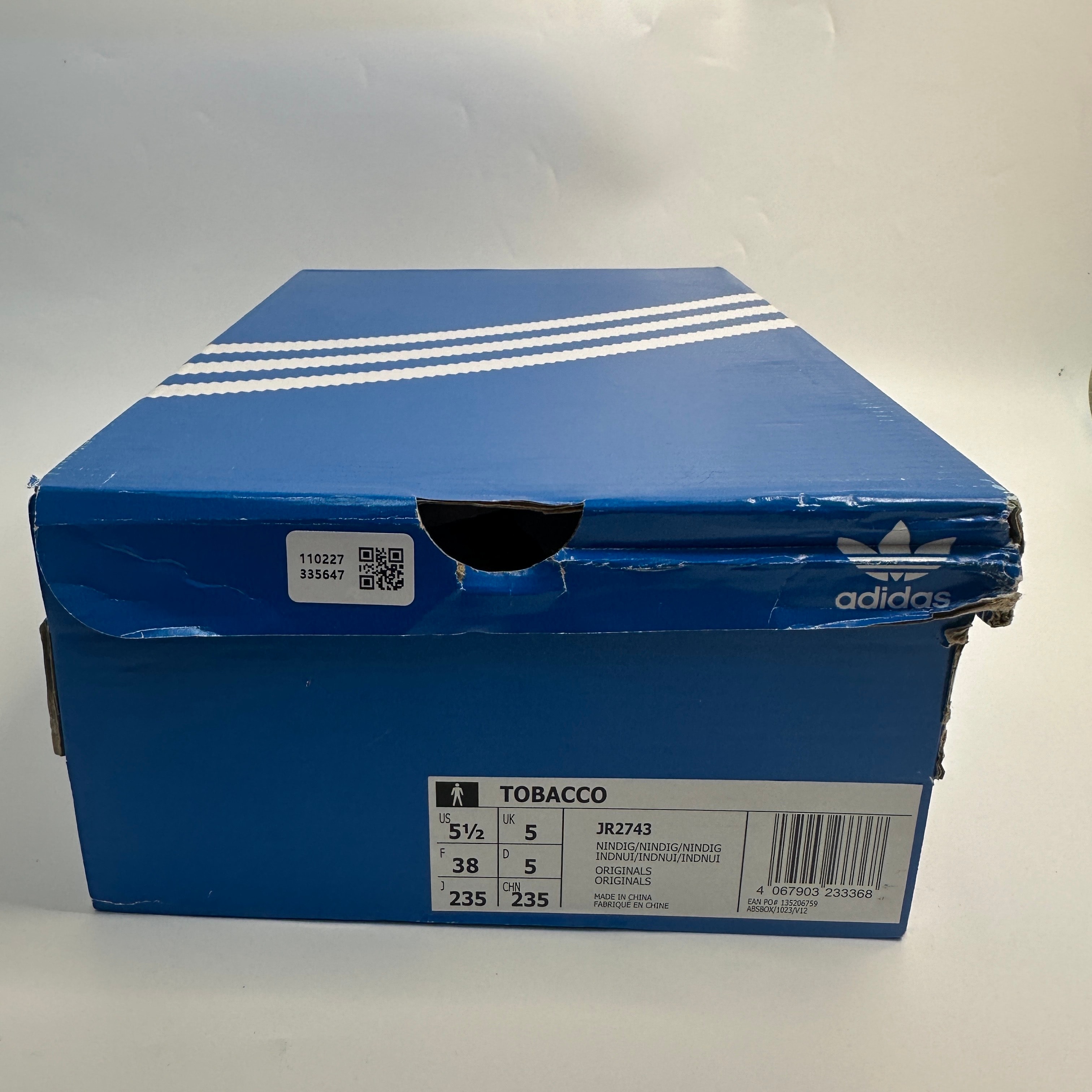 アディダスオリジナルス タバコ "ナイトインディゴ"