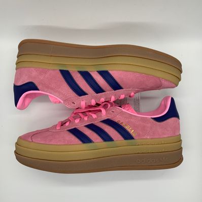 adidas Women's Gazellebold "Pink Glow/Victory Blue/Gum"