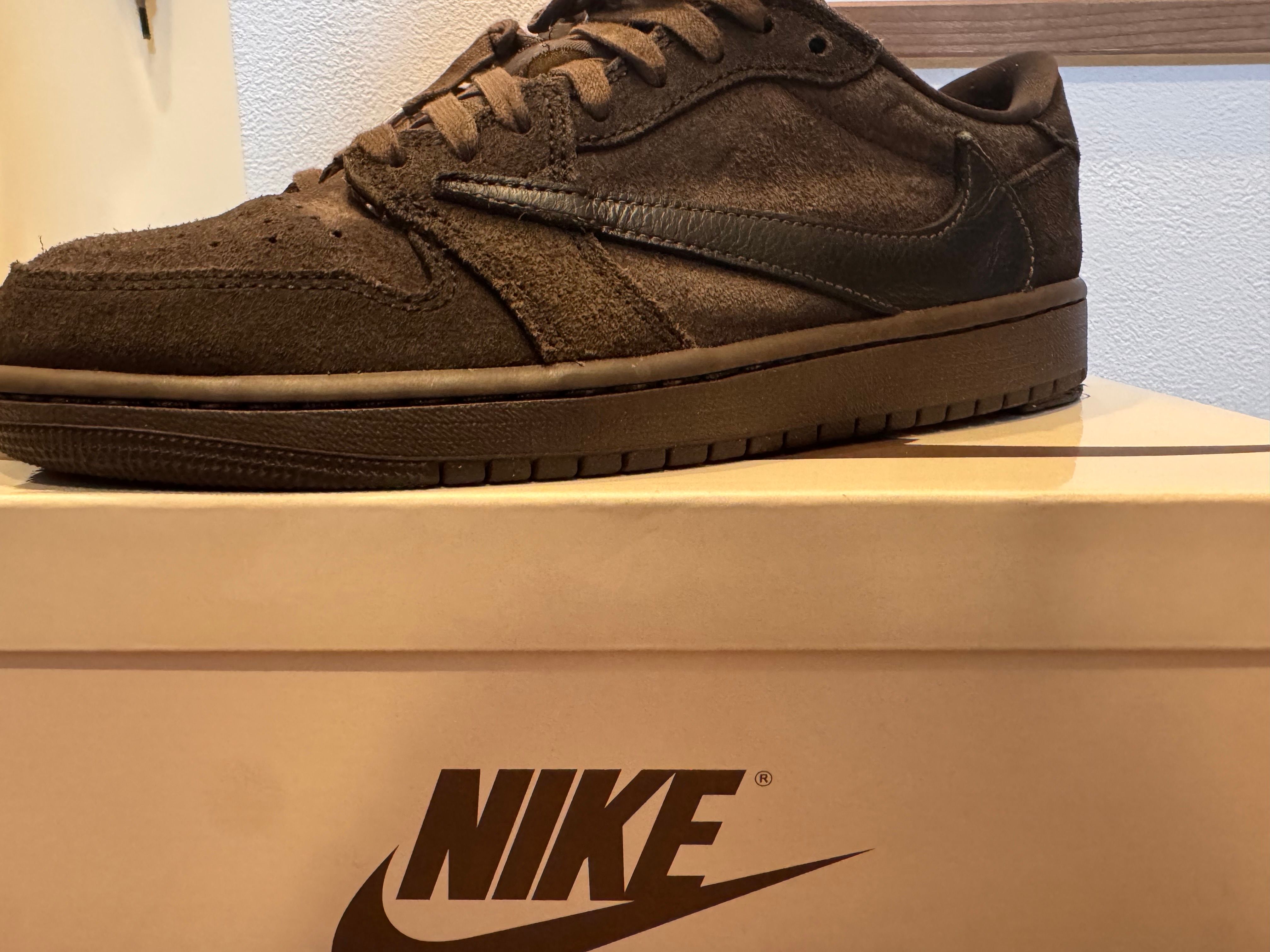 Travis Scott × Nike Air Jordan 1 Low OG SP "Velvet Brown and Dark Mocha"
