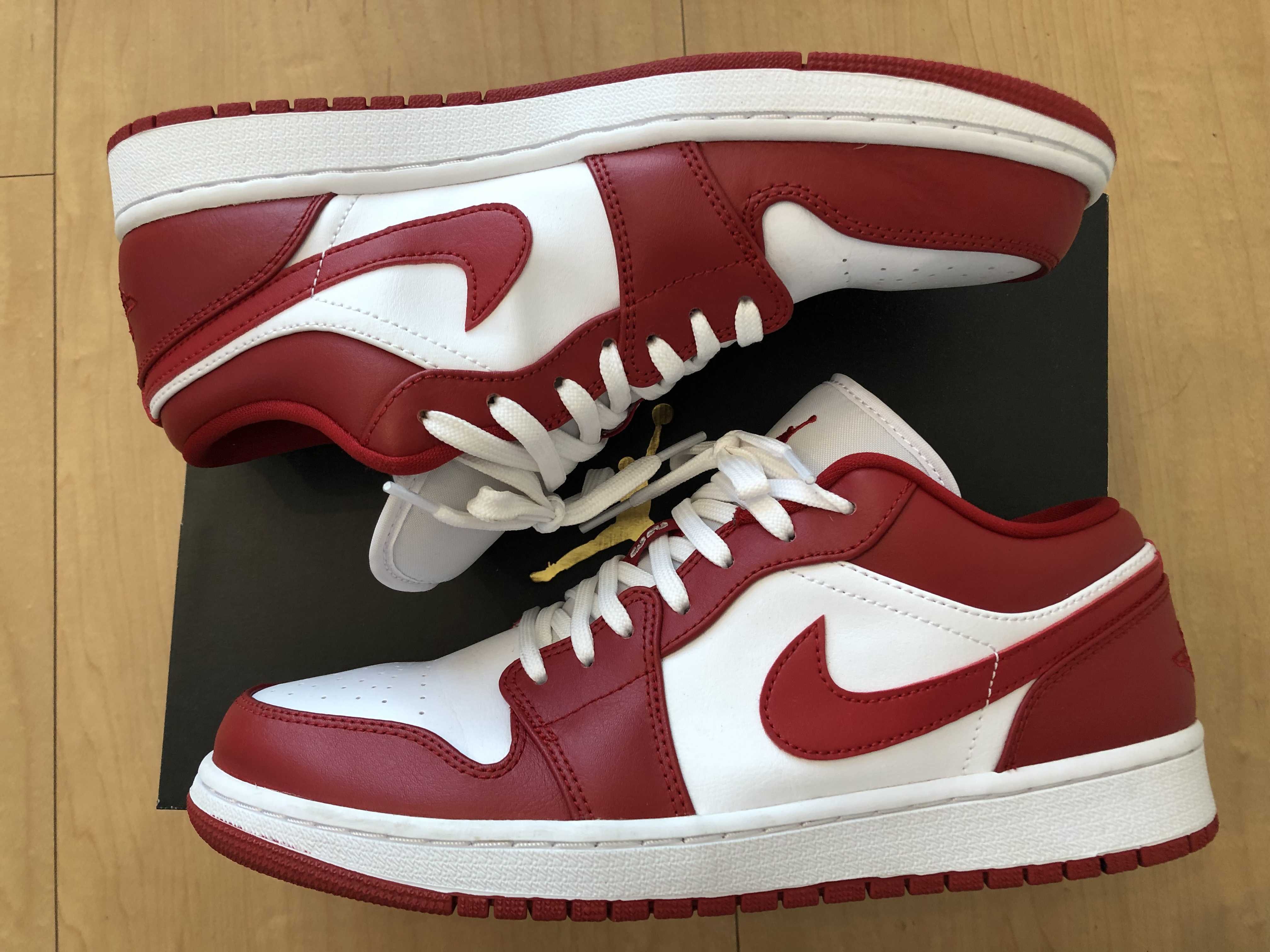 Nike Air Jordan 1 Low "Gym Red/White"