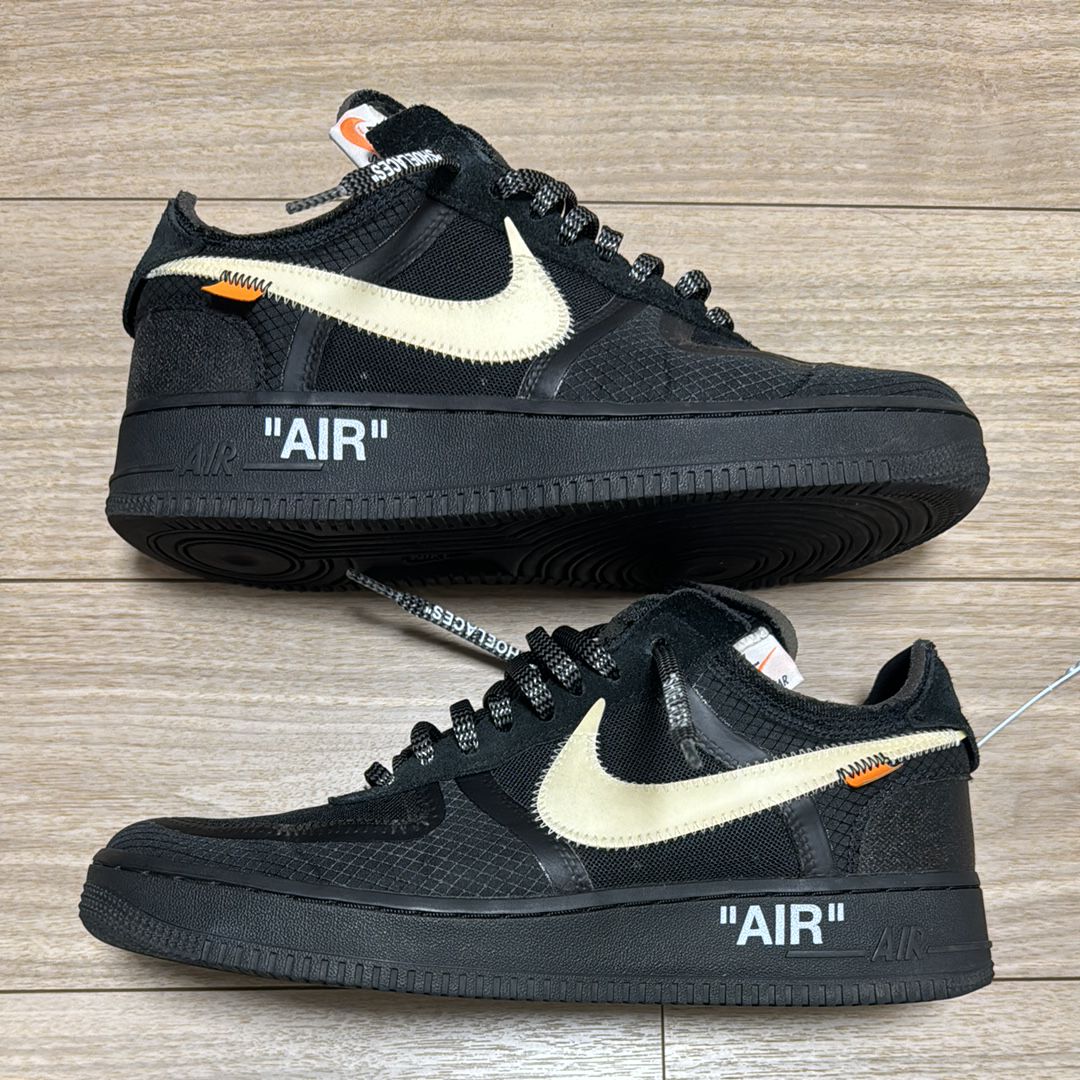 Off-White × Nike Air Force 1 Low "Black"
