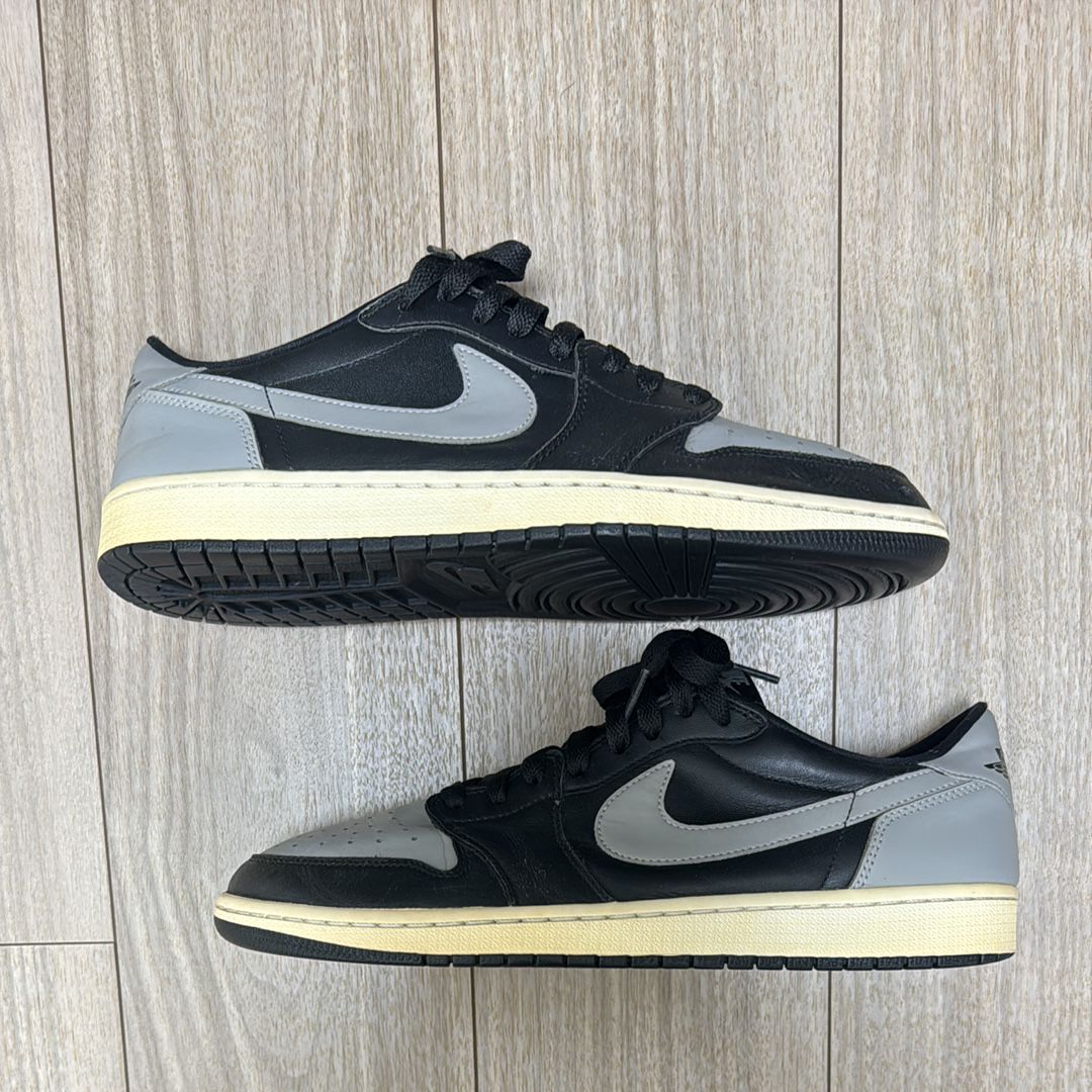 NIKE AIR JORDAN 1 RETRO LOW BLACK GREY (2015)