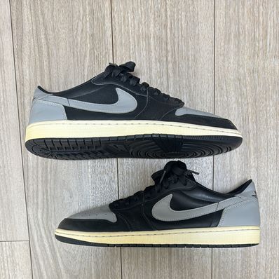 NIKE AIR JORDAN 1 RETRO LOW BLACK GREY (2015)