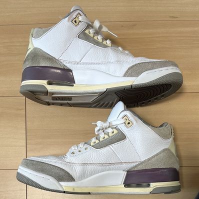 A Ma Maniere × Nike Women's Air Jordan 3 Retro SP "White/Medium Grey Violet Ore"
