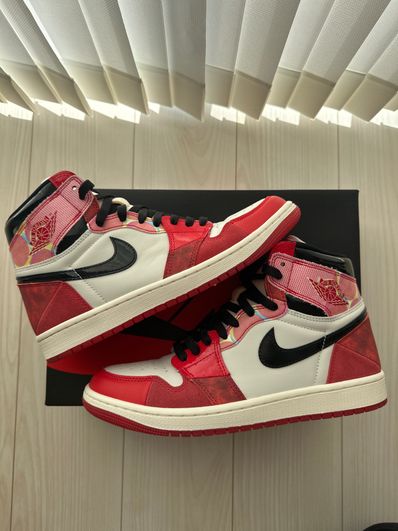 Spider-Man × Nike Air Jordan 1 Retro High OG SP "Spider-Man: Across the Spider-Verse/University Red"