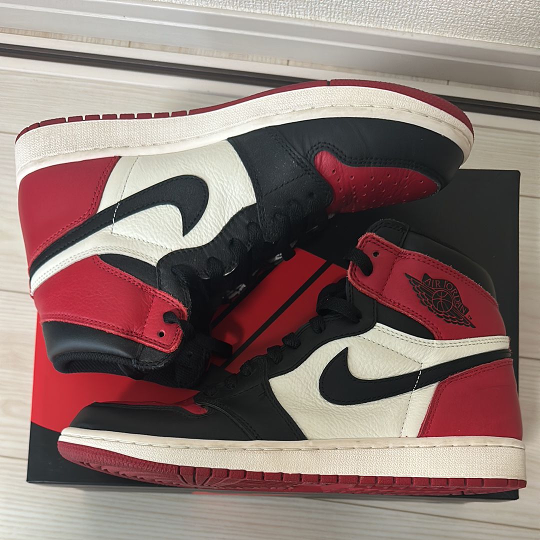 Nike Air Jordan 1 Retro High OG "Bred Toe"