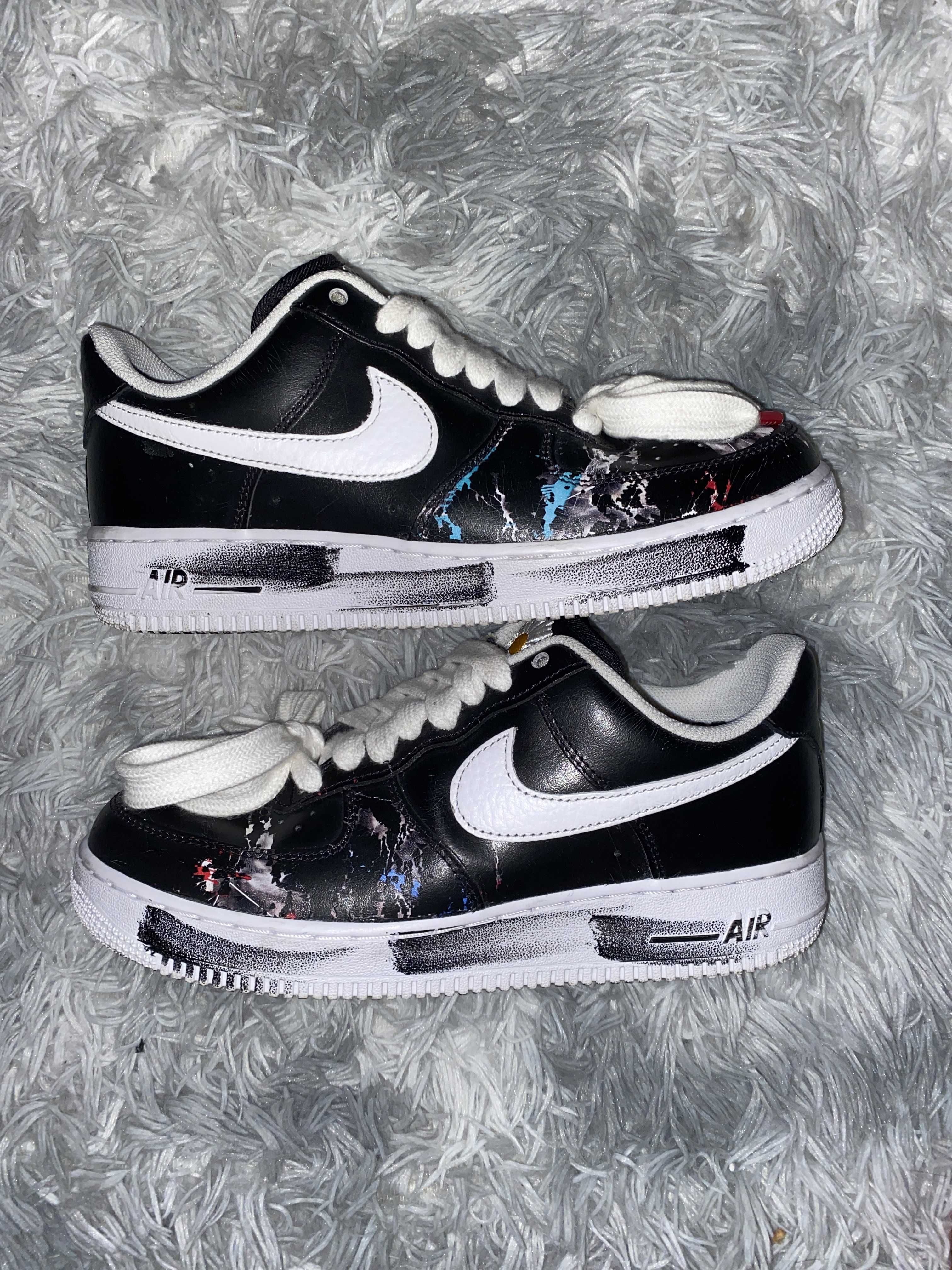 PEACEMINUSONE × Nike Air Force 1 Low Para Noise "Black" / G-DRAGON