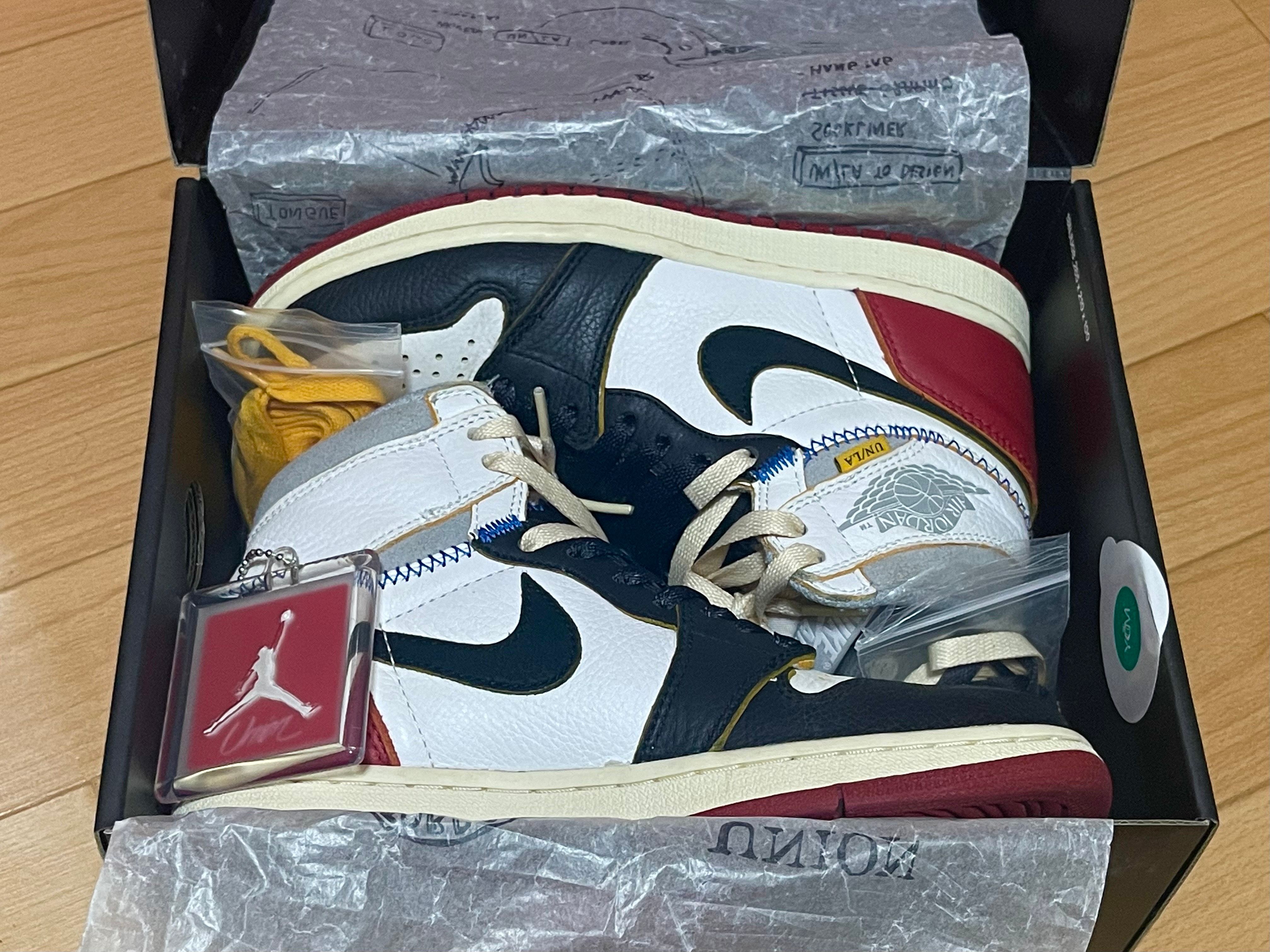 UNION × Nike Air Jordan 1 Retro High OG NRG "Varsity Red/Wolf Grey"