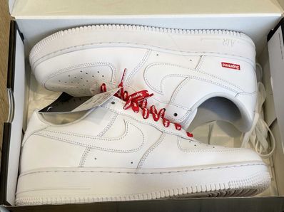 Supreme × Nike Air Force 1 Low "White"