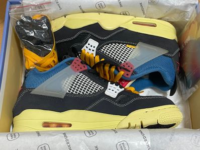 UNION × NIKE AIR JORDAN 4 "OFF NOIR"