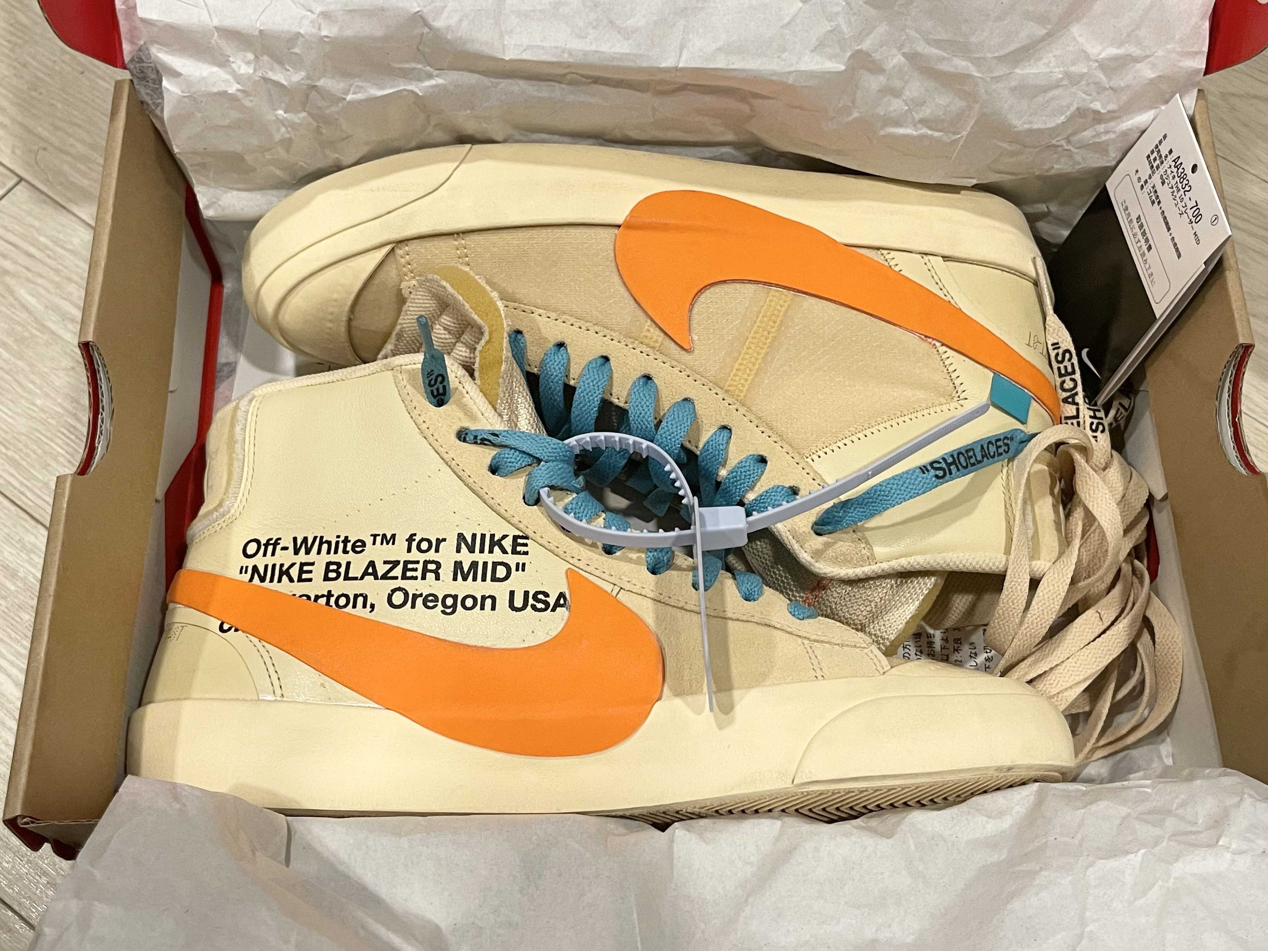 Off-White × Nike Blazer Mid "All Hallows Eve"