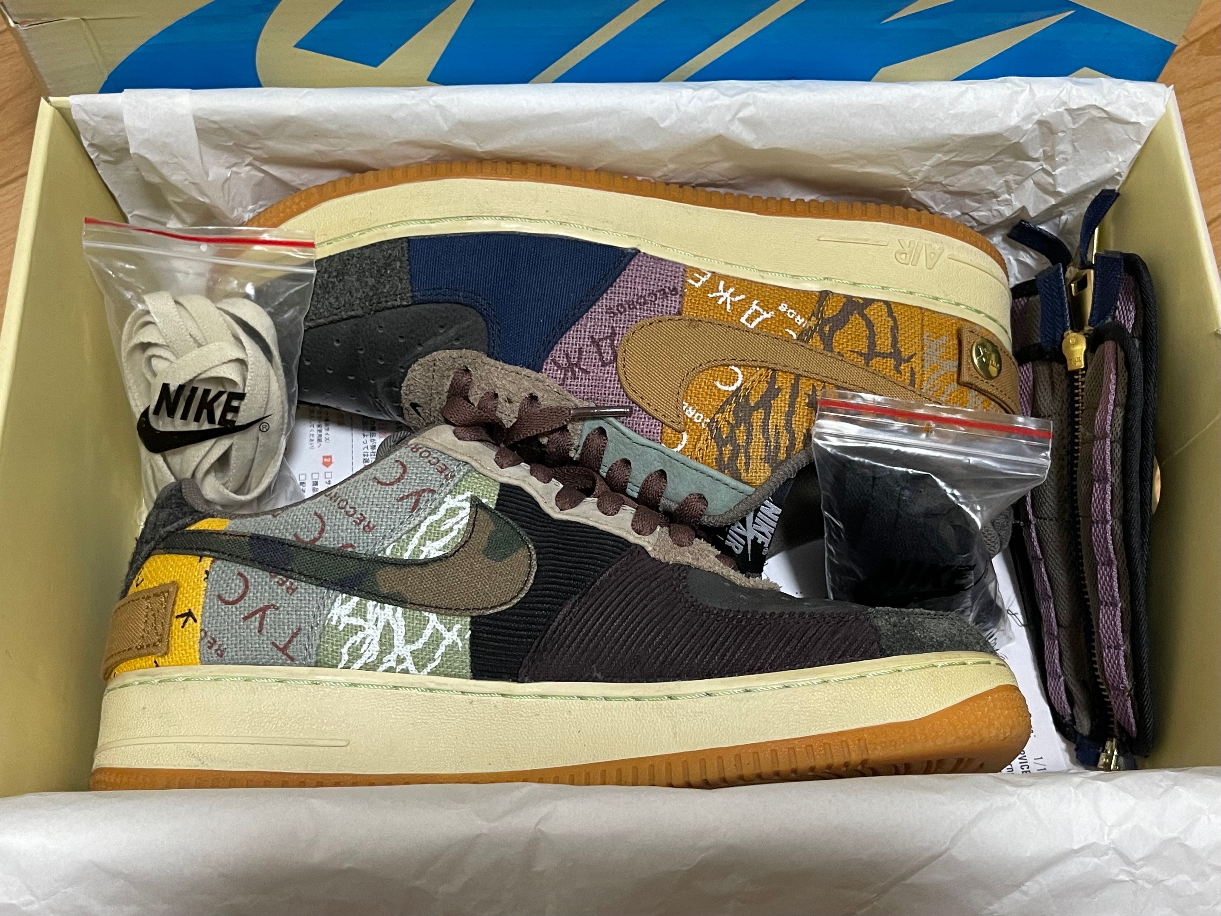 Travis Scott × Nike Air Force 1 Low Cactus Jack "Multi Color"