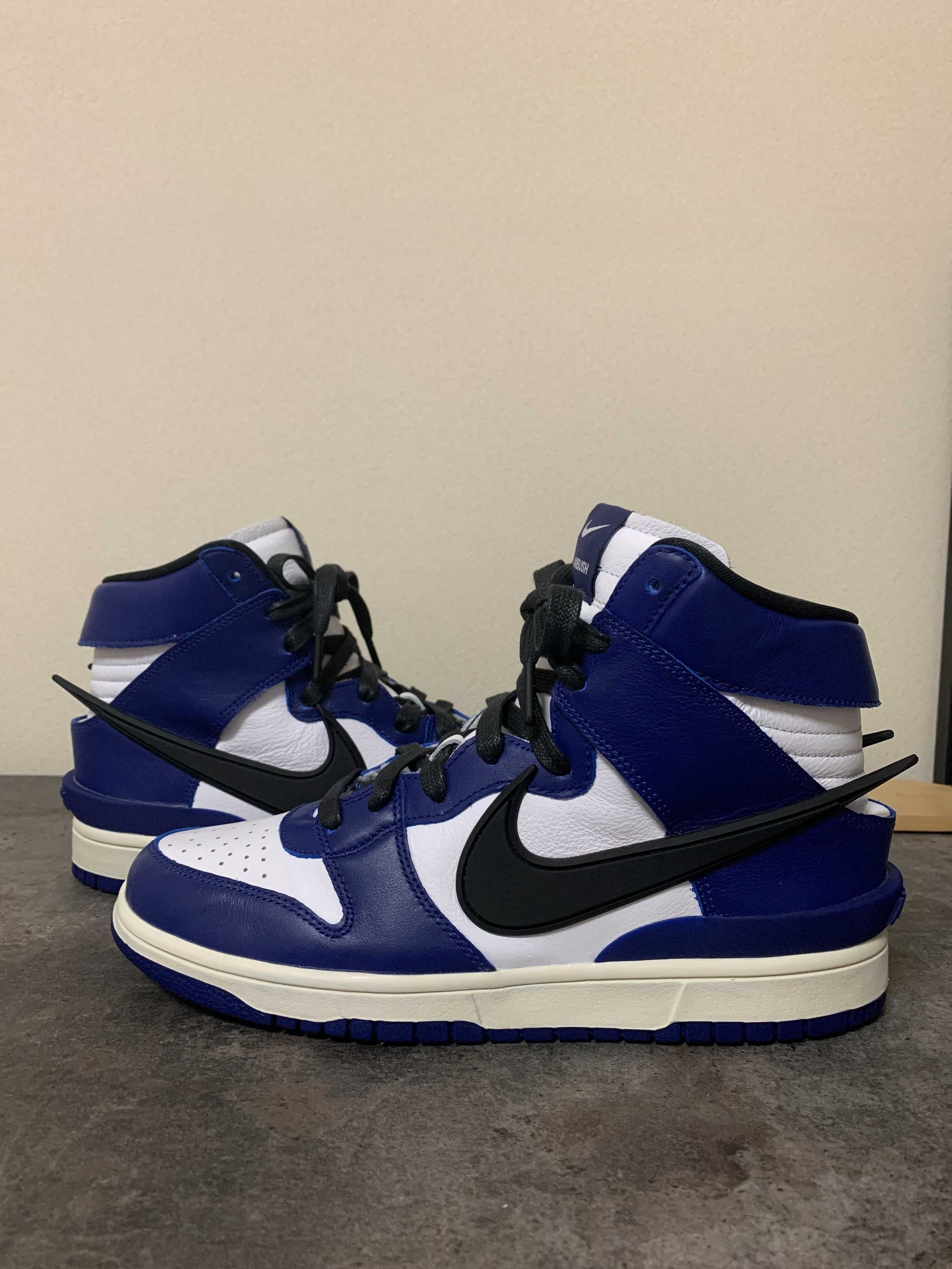 AMBUSH × NIKE DUNK HIGH "DEEP ROYAL"