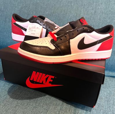 Nike Air Jordan 1 Retro Low OG "Black Toe"