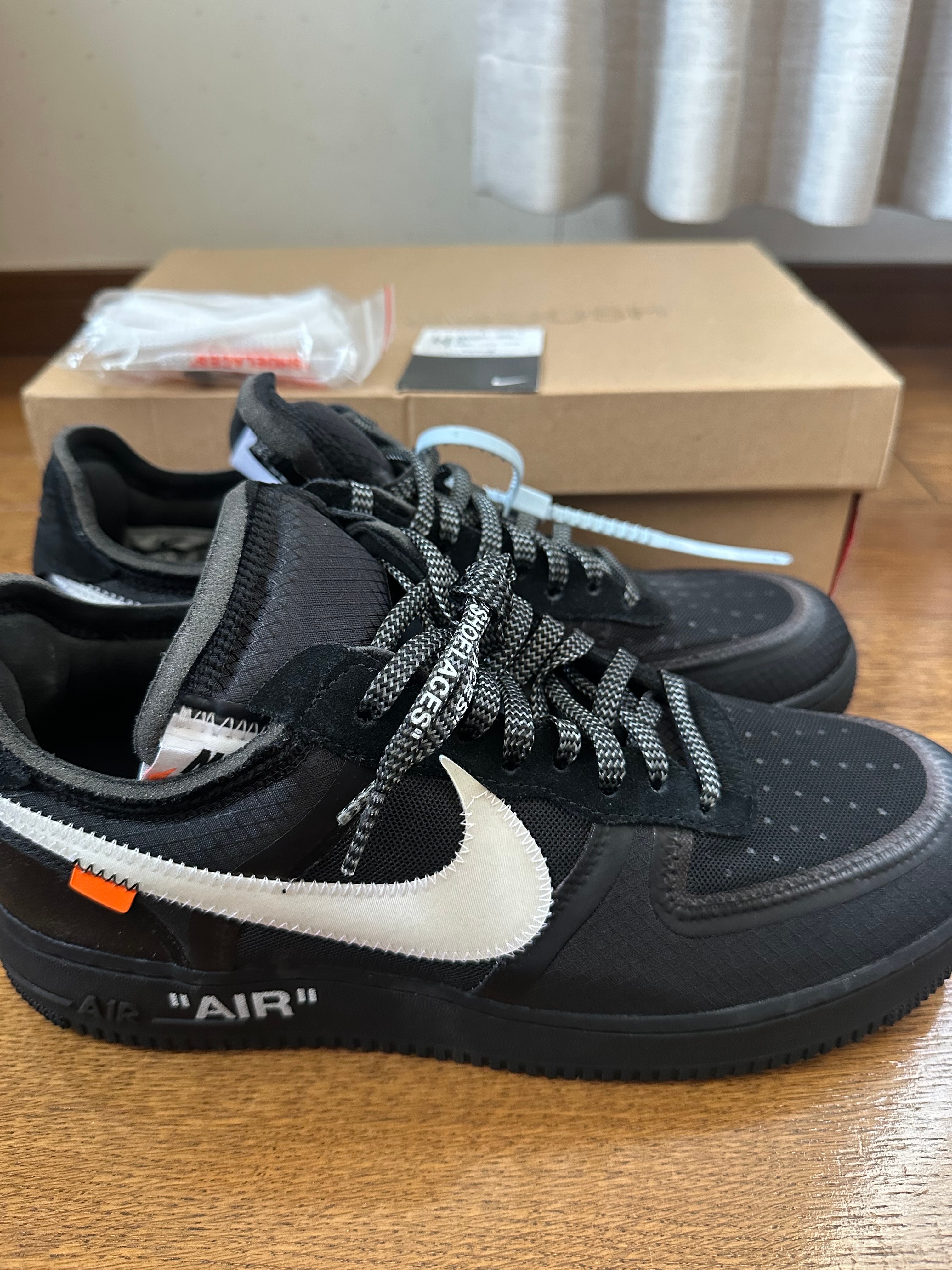Off-White × Nike Air Force 1 Low "Black"