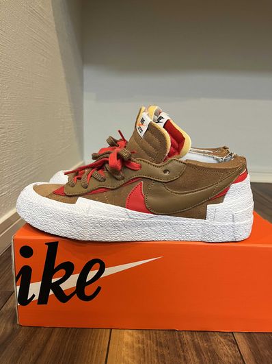 SACAI × NIKE BLAZER LOW "BRITISH TAN"