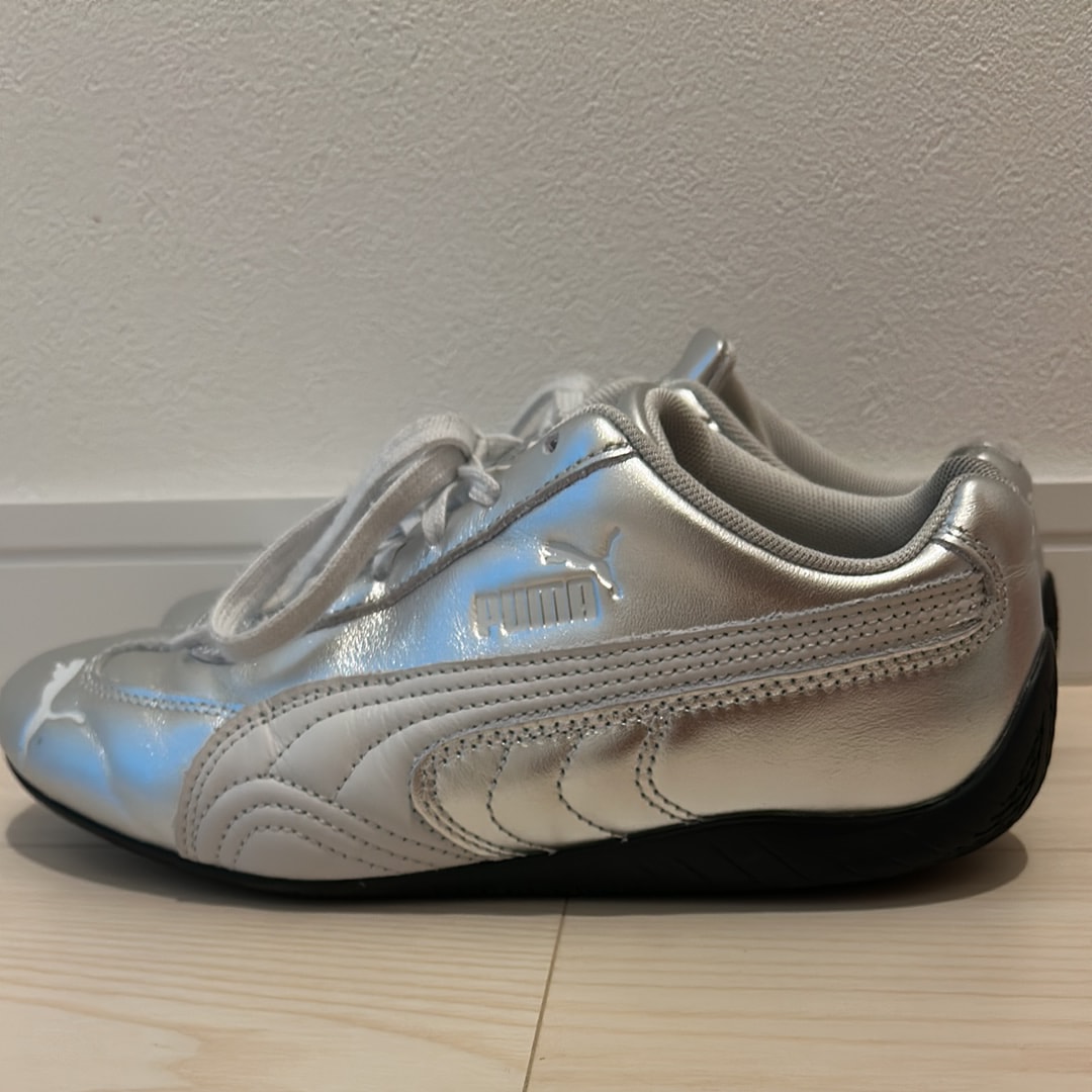 Puma Women's Speedcat Silver "Feather Gray/PUMA Black"