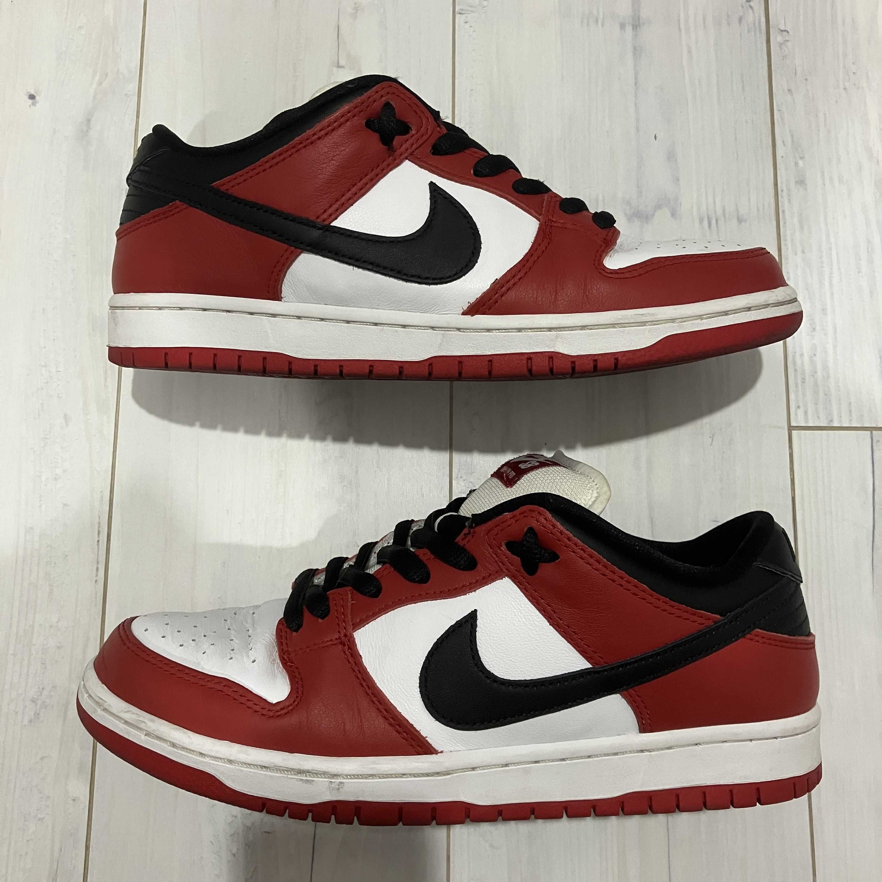 Nike SB Dunk Low Pro "J-Pack Chicago/Varsity Red and White"