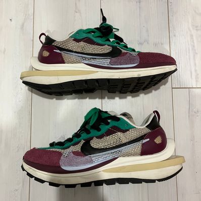 sacai × Nike Vapor Waffle "String/Red/Green"