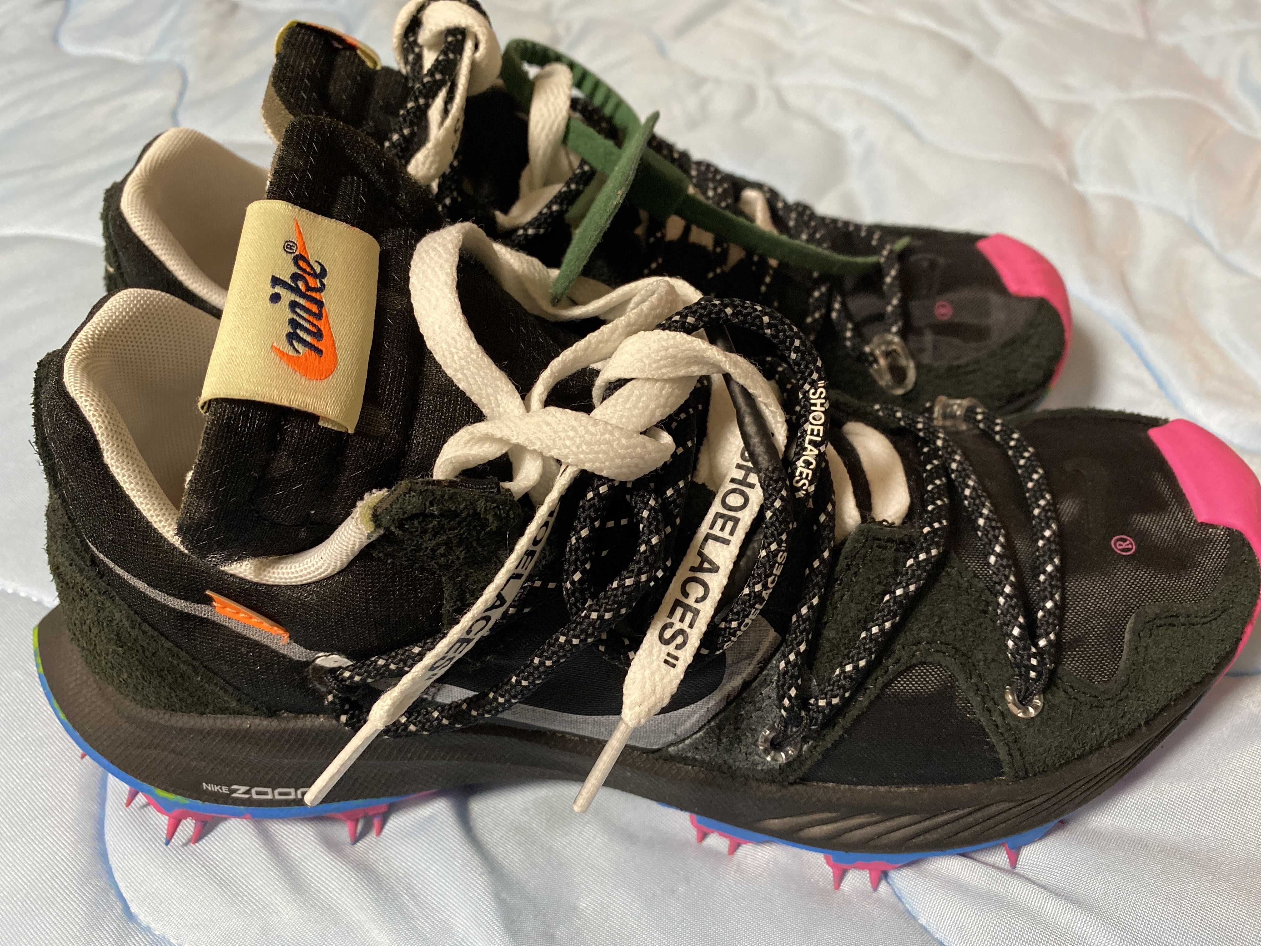 Off-White × Nike Women's Zoom Terra Kiger 5 "Black"