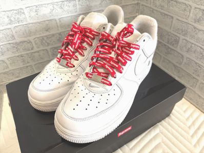 Supreme × Nike Air Force 1 Low "White"
