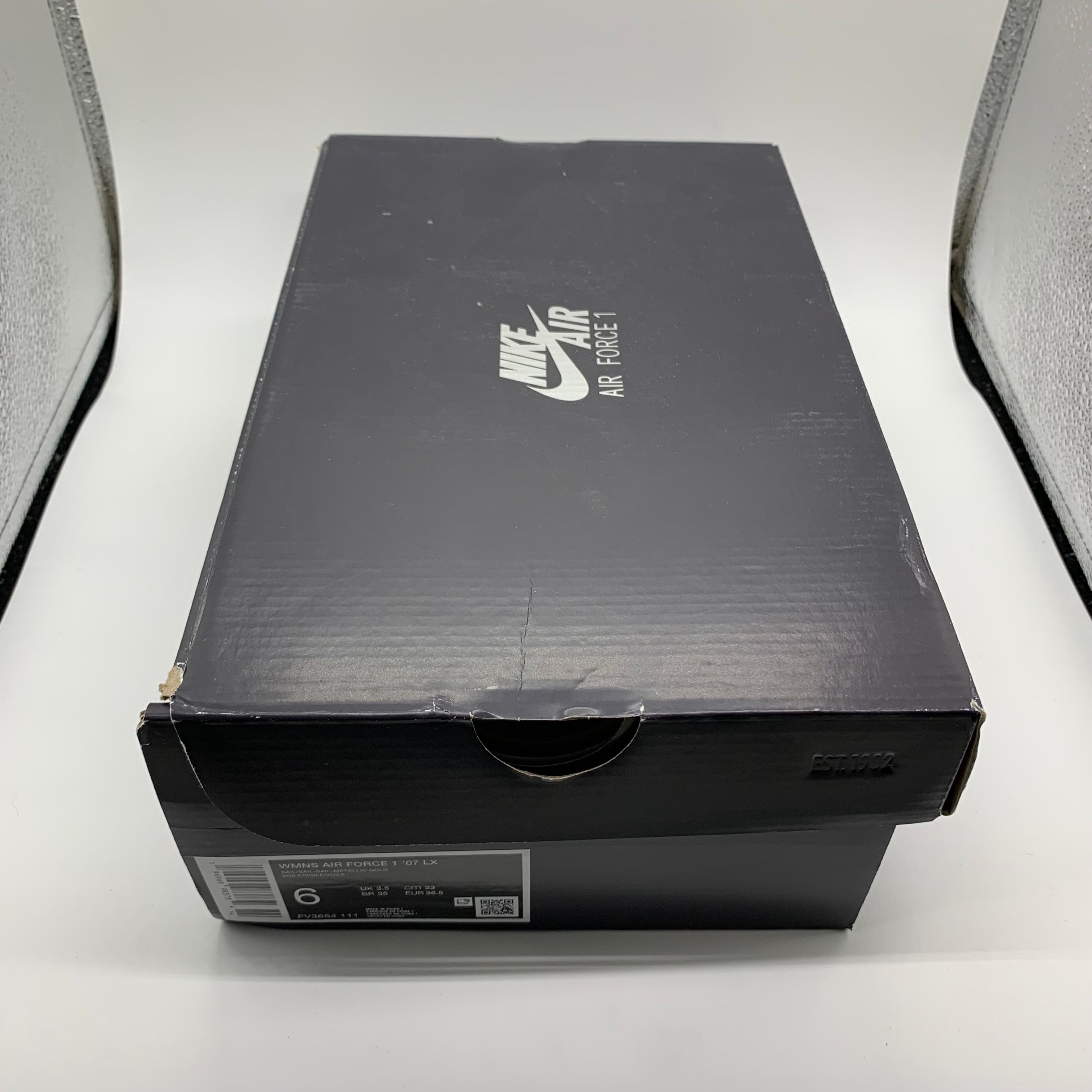 Nike Women's Air Force 1 '07 LX "Sail/Metallic Gold"