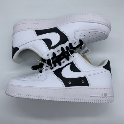 Nike Air Force 1 Low Silver Snap Buttons "White"