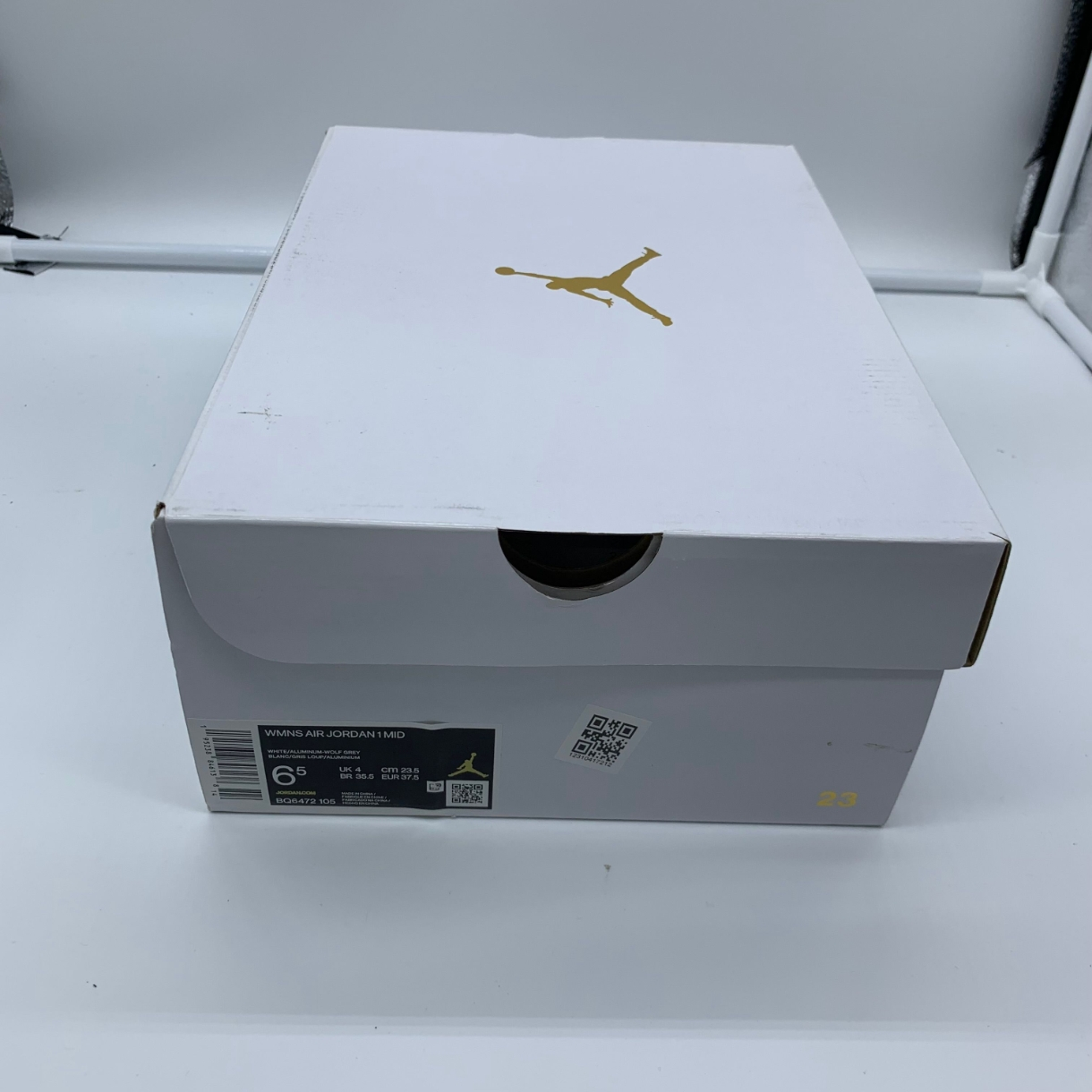 Nike Women's Air Jordan 1 Mid "Wolf Grey"