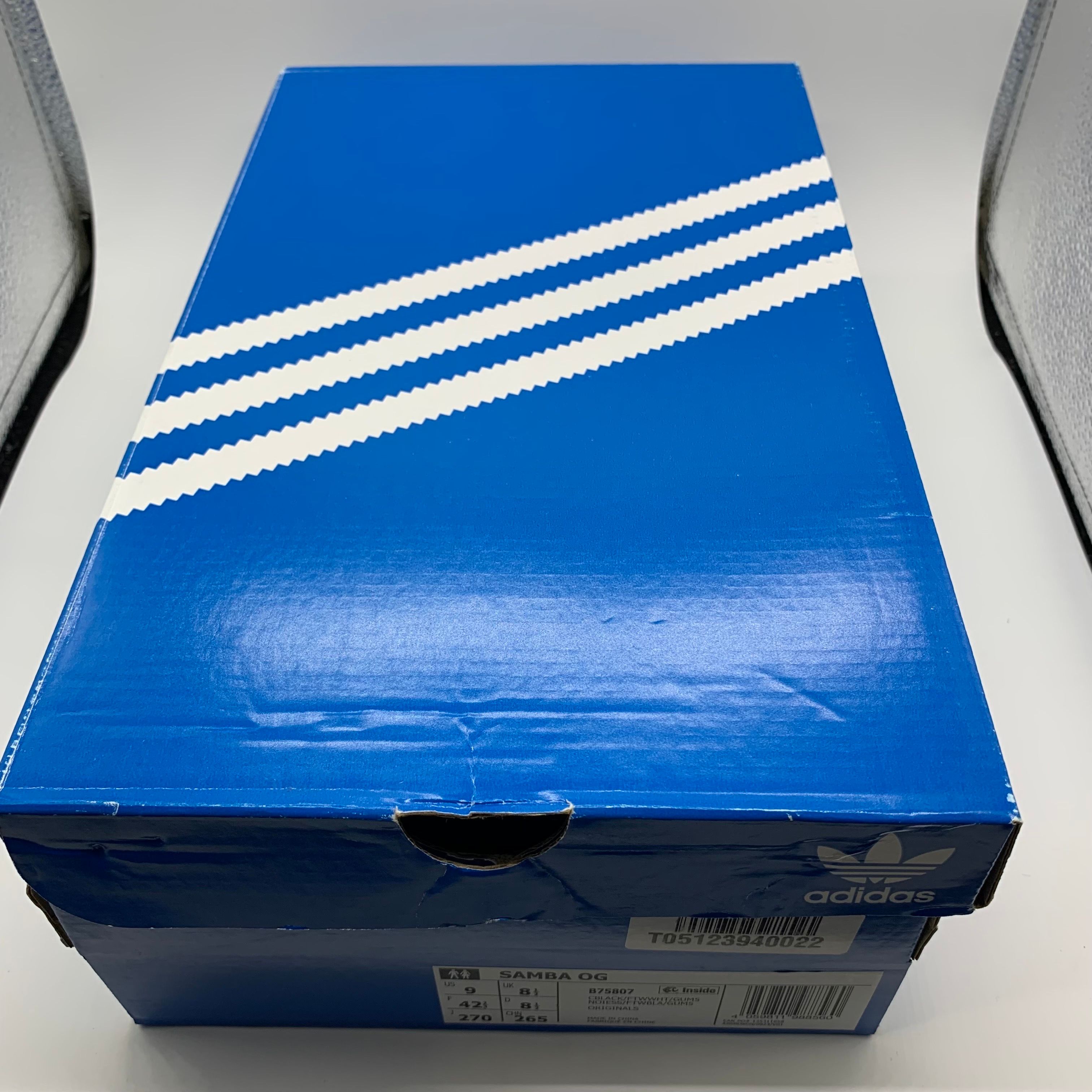 adidas Samba OG "Core Black/Cloud White/Gum"