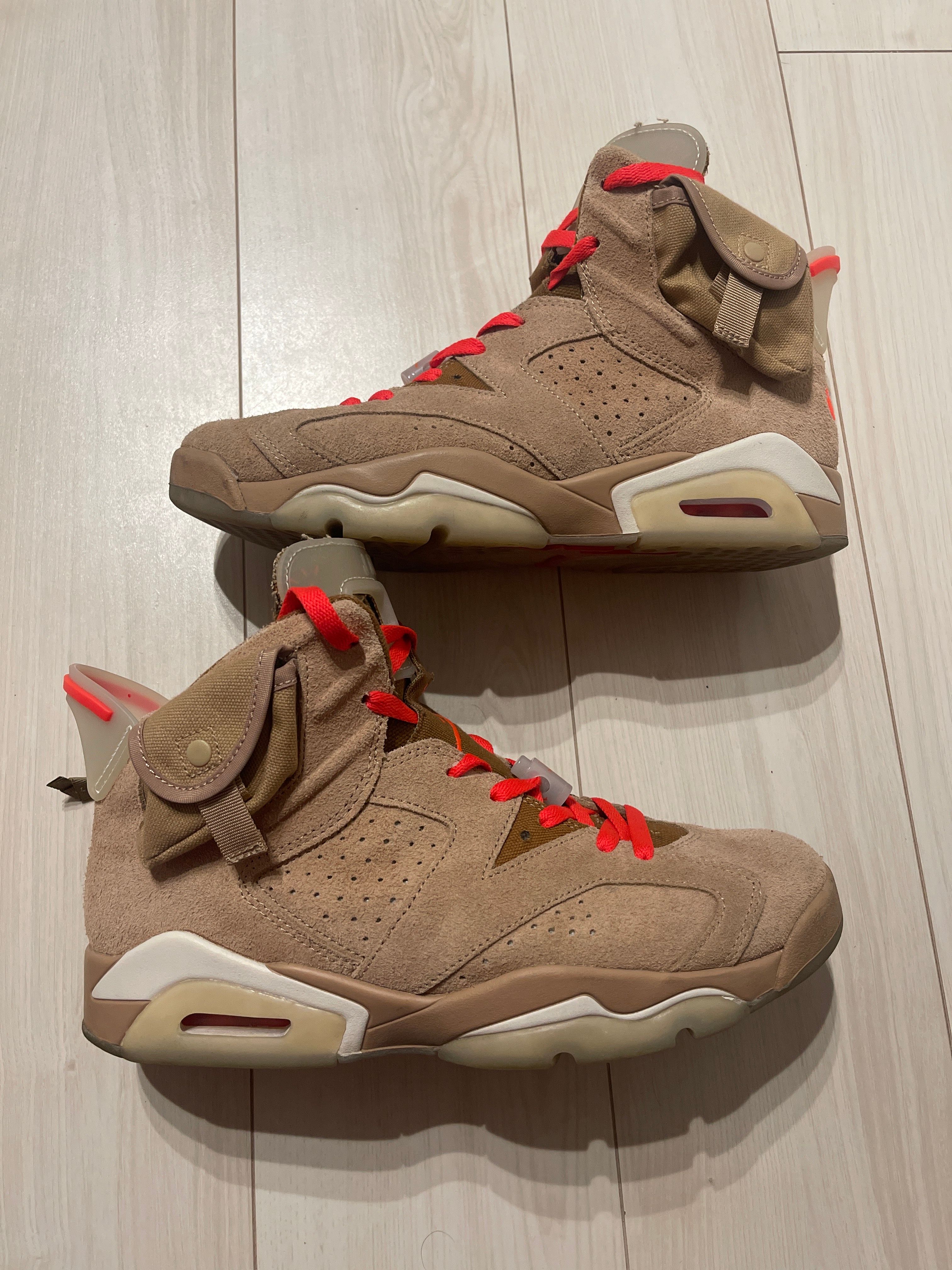 Travis Scott × Nike Air Jordan 6 "British Khaki"